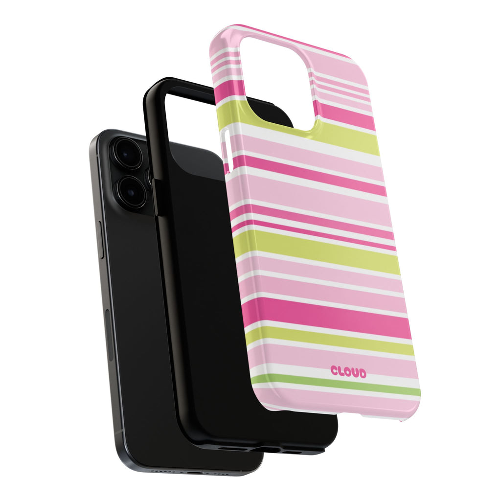Pink & Lime Stripe