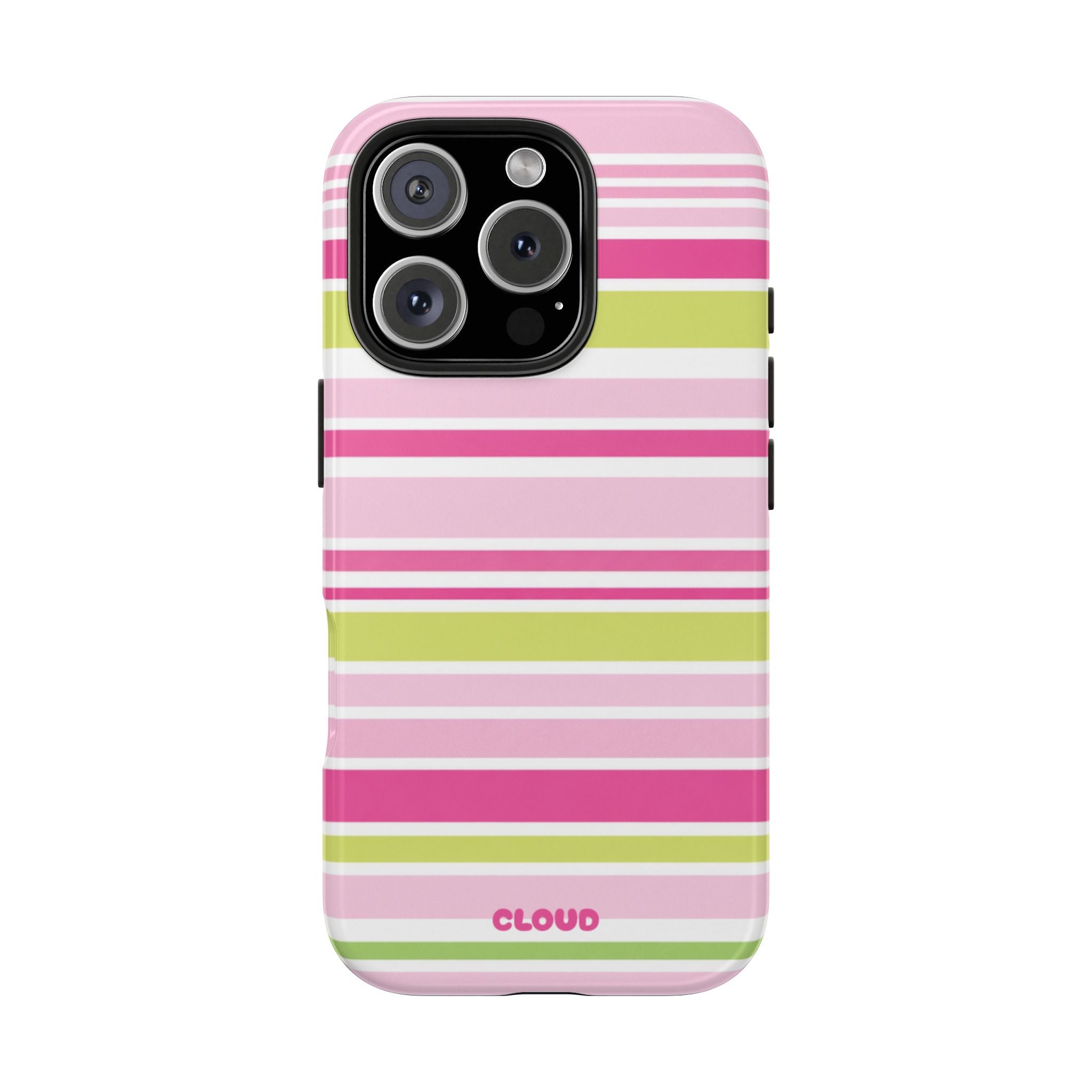 Pink & Lime Stripe