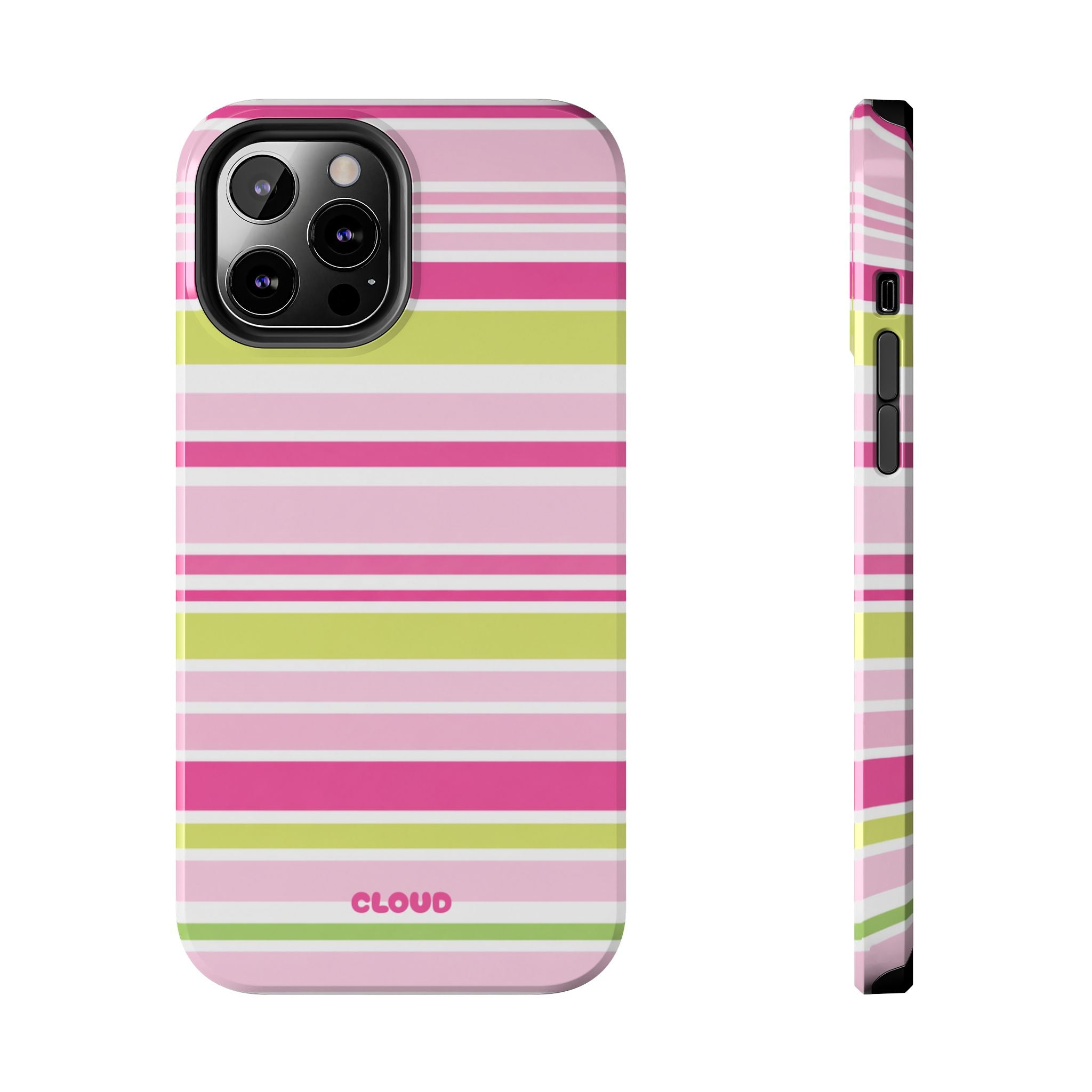 Pink & Lime Stripe