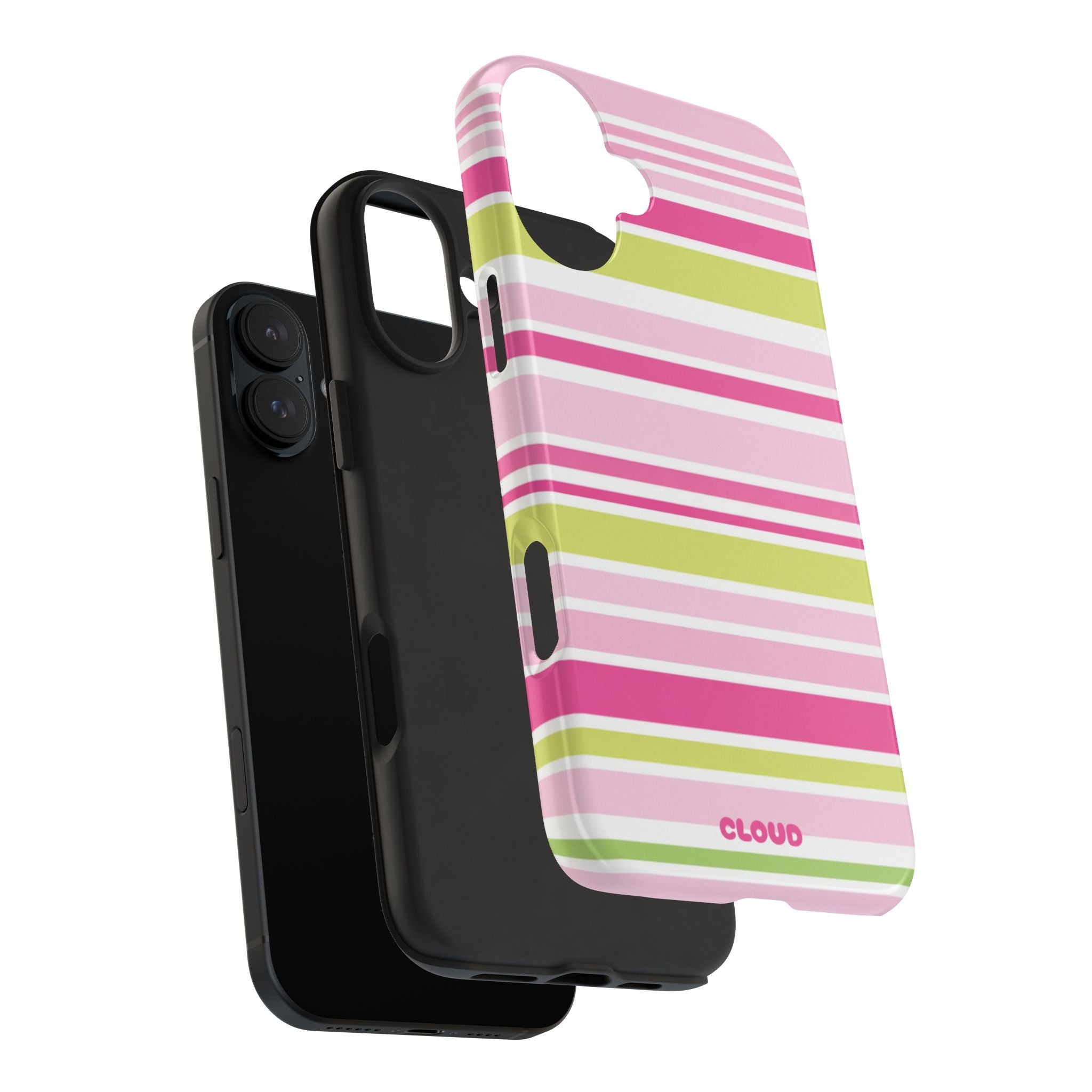 Pink & Lime Stripe