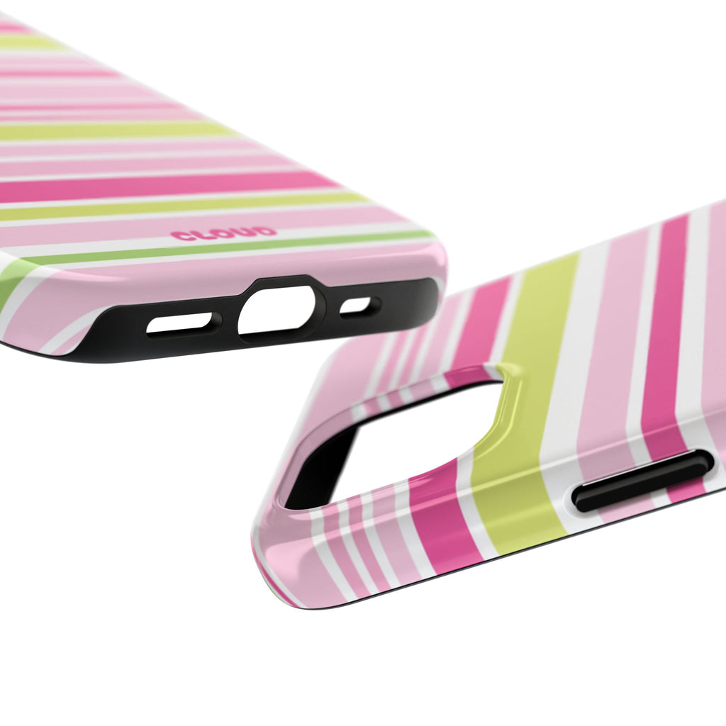 Pink & Lime Stripe