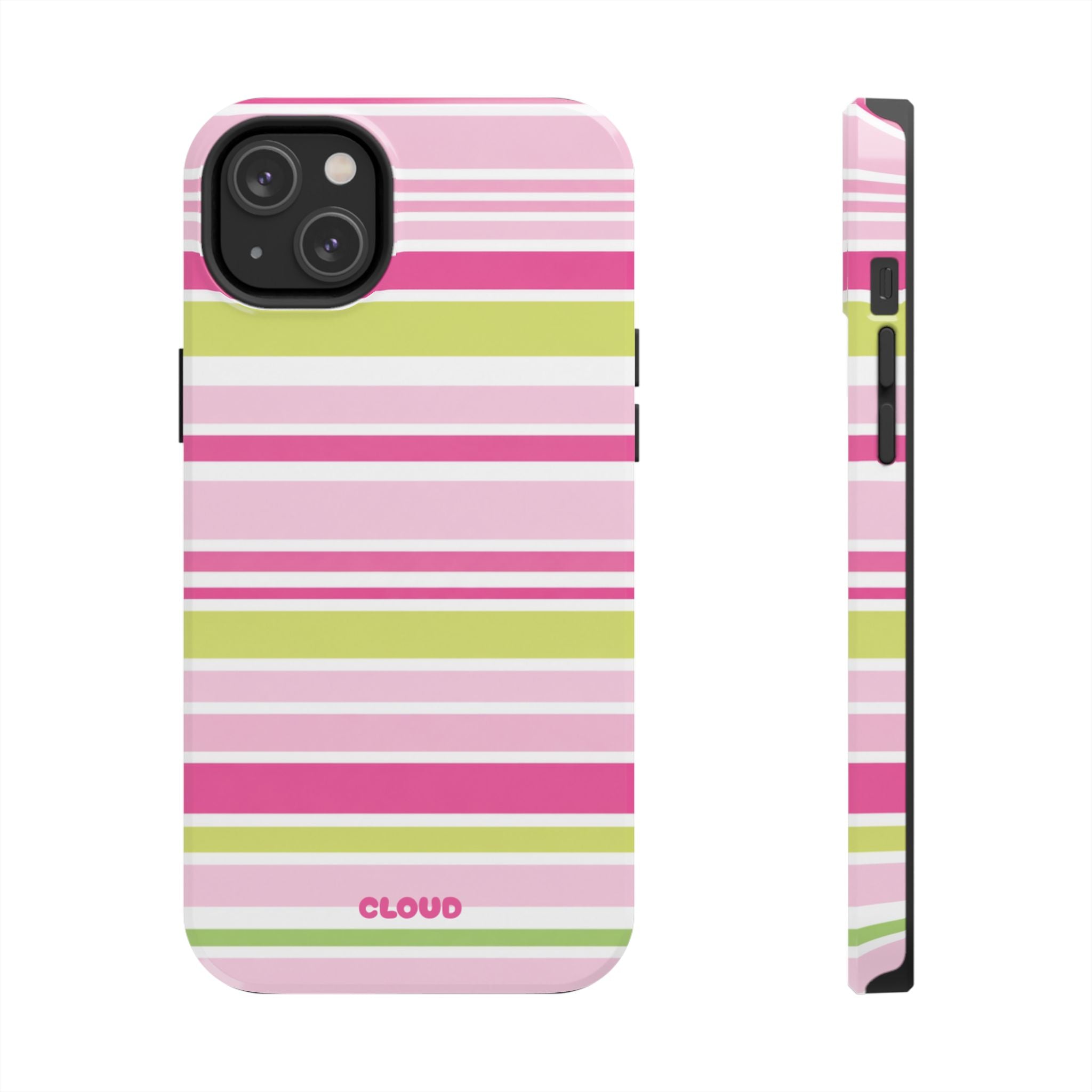 Pink & Lime Stripe