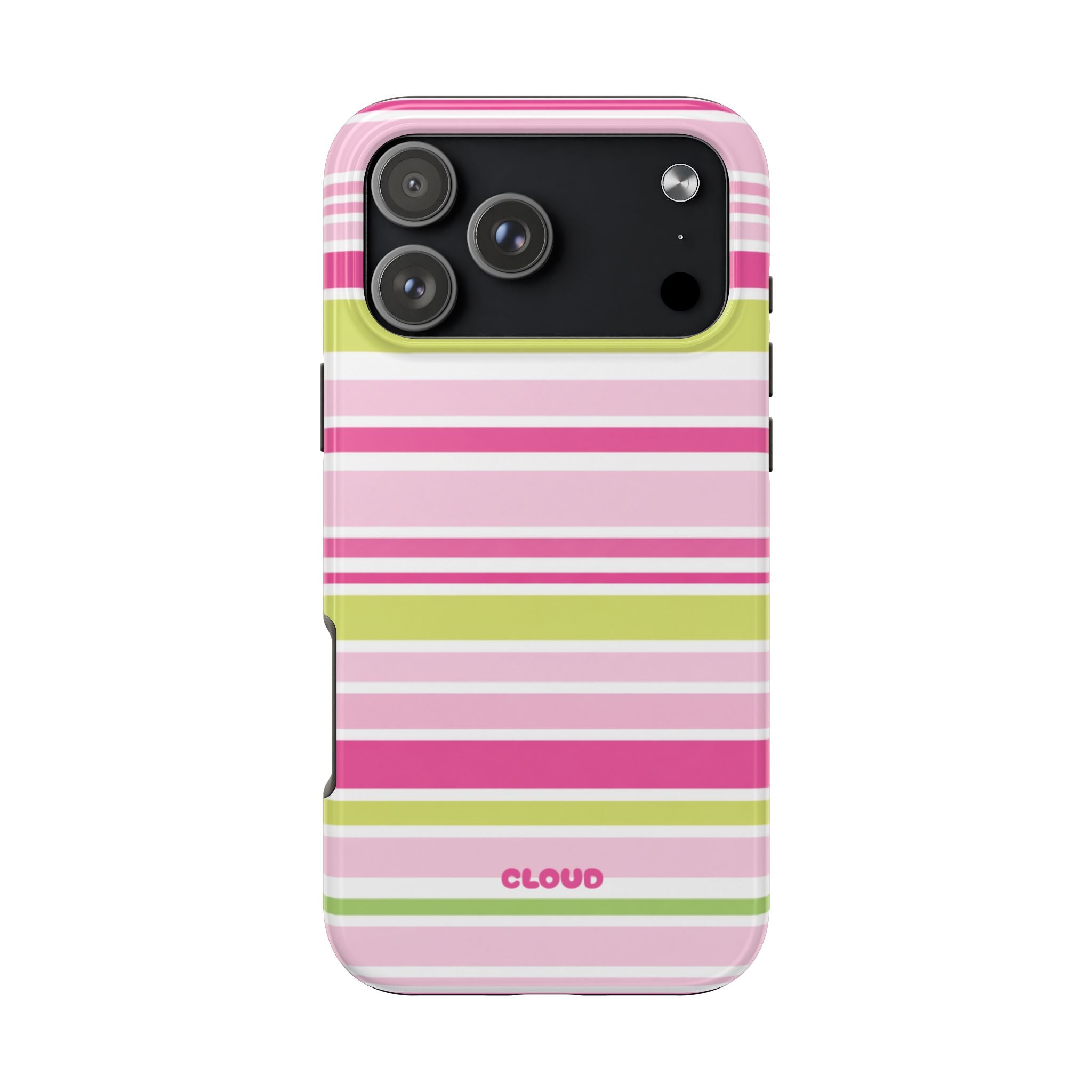 Pink & Lime Stripe