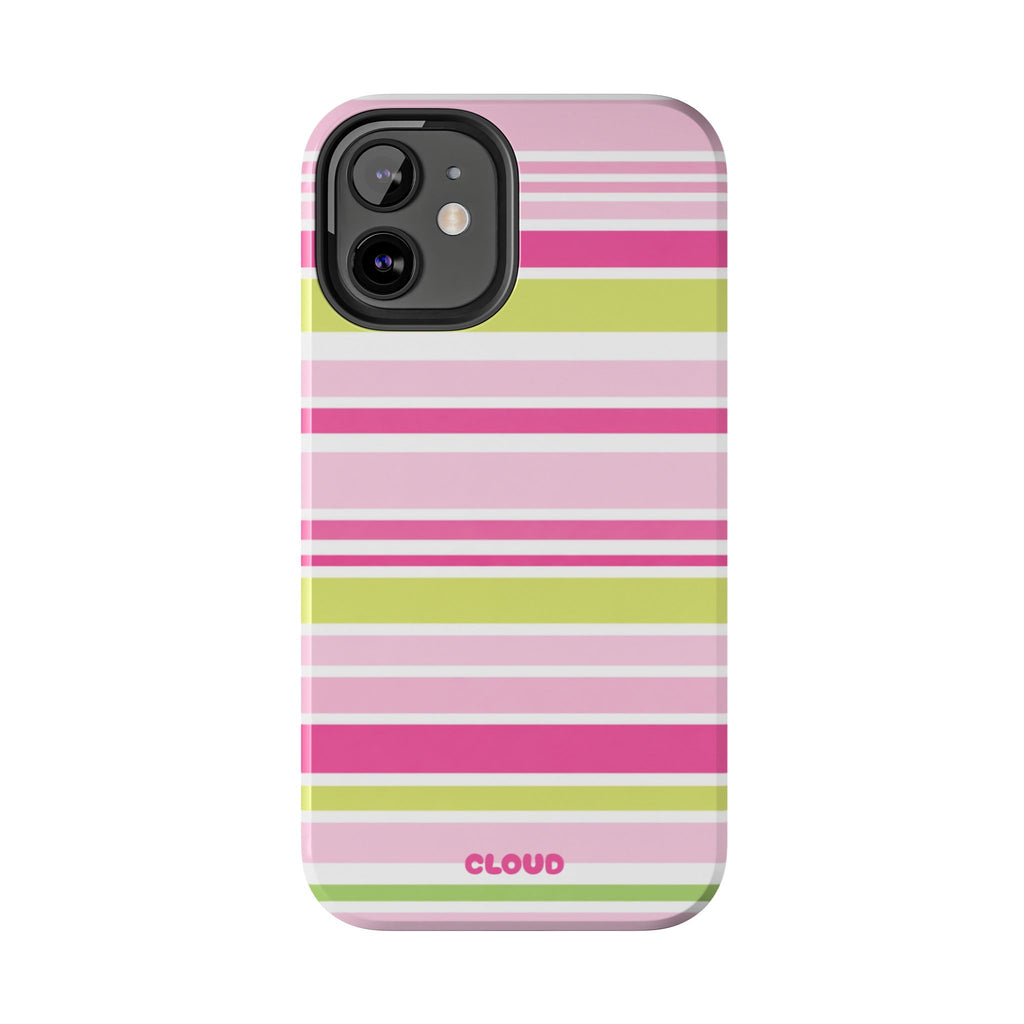Pink & Lime Stripe