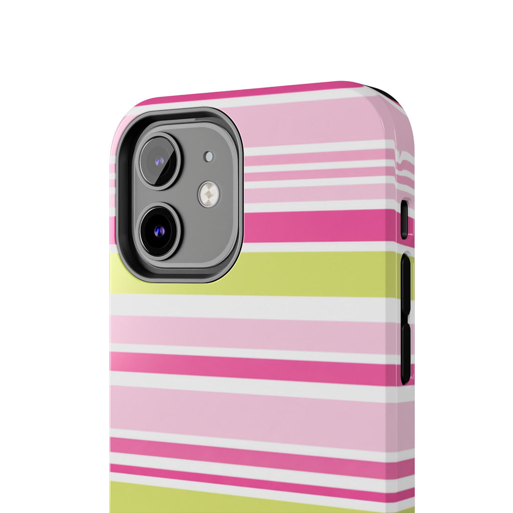 Pink & Lime Stripe