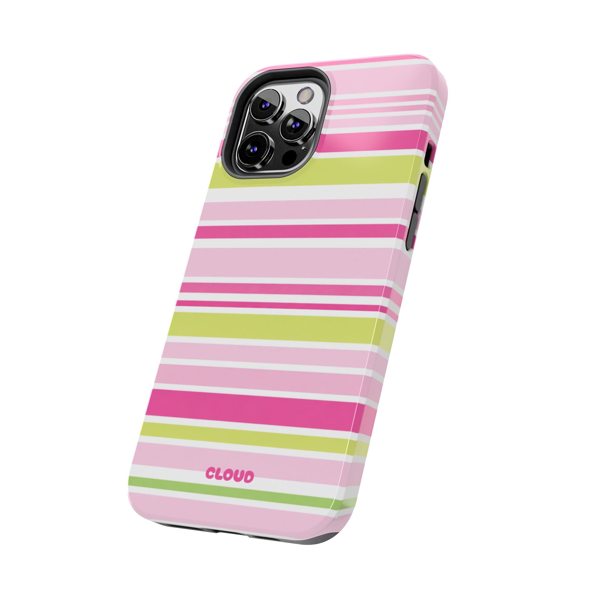 Pink & Lime Stripe