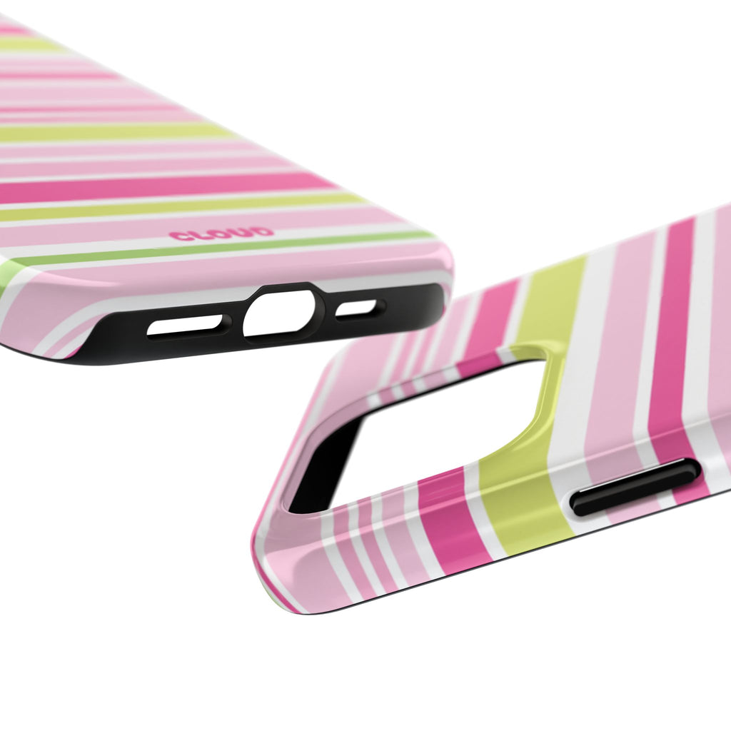 Pink & Lime Stripe