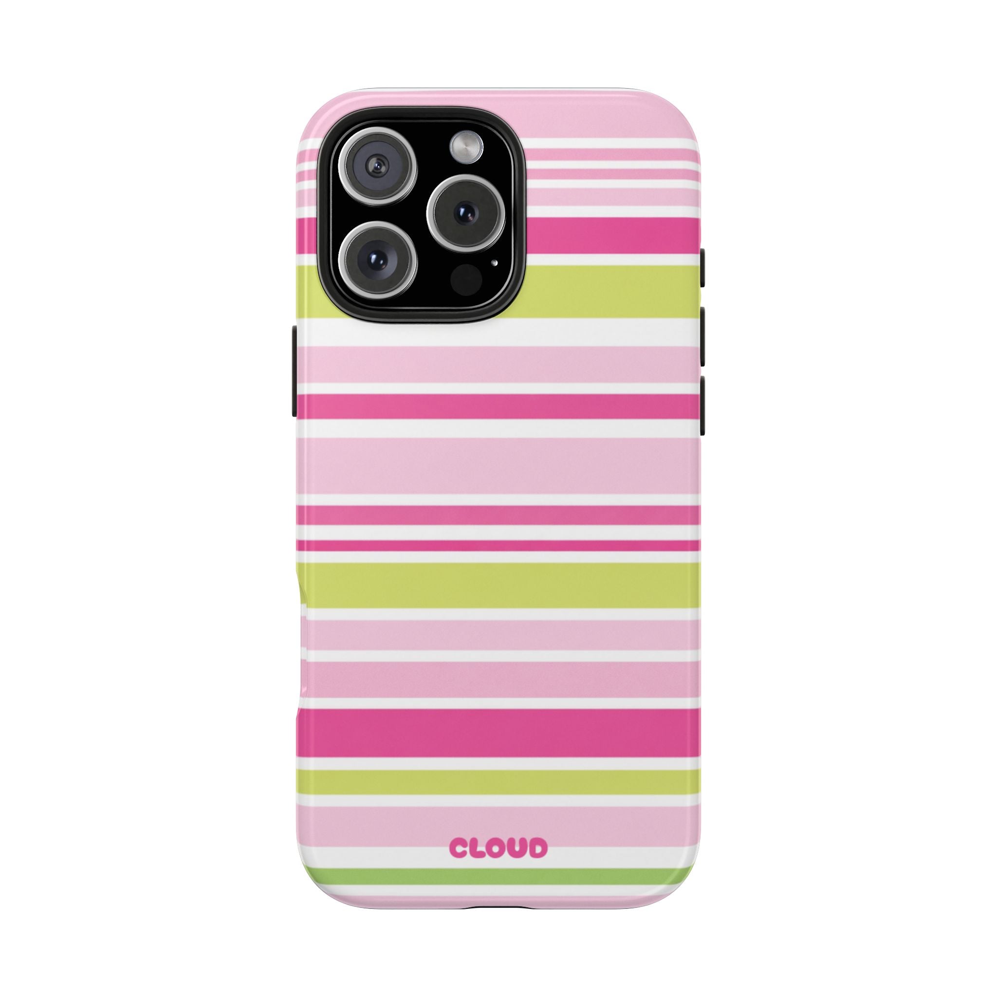Pink & Lime Stripe