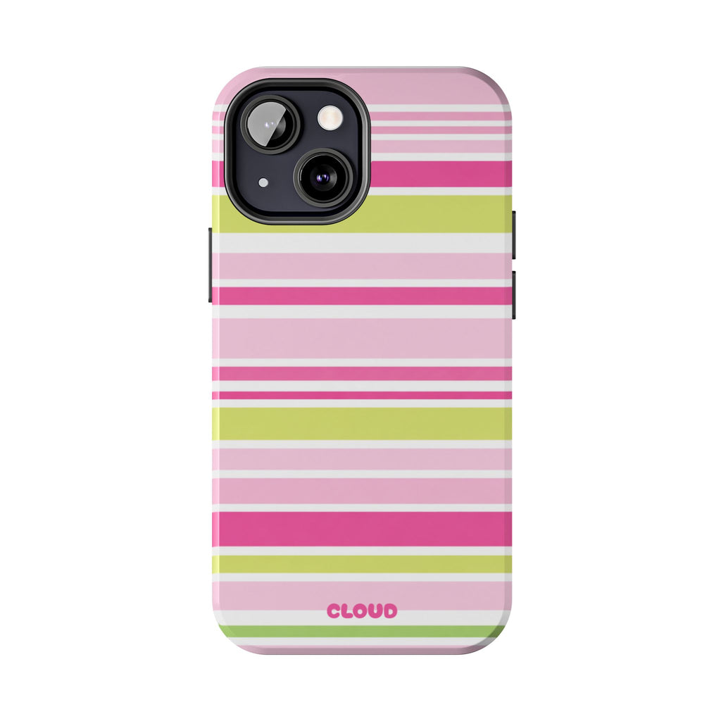 Pink & Lime Stripe