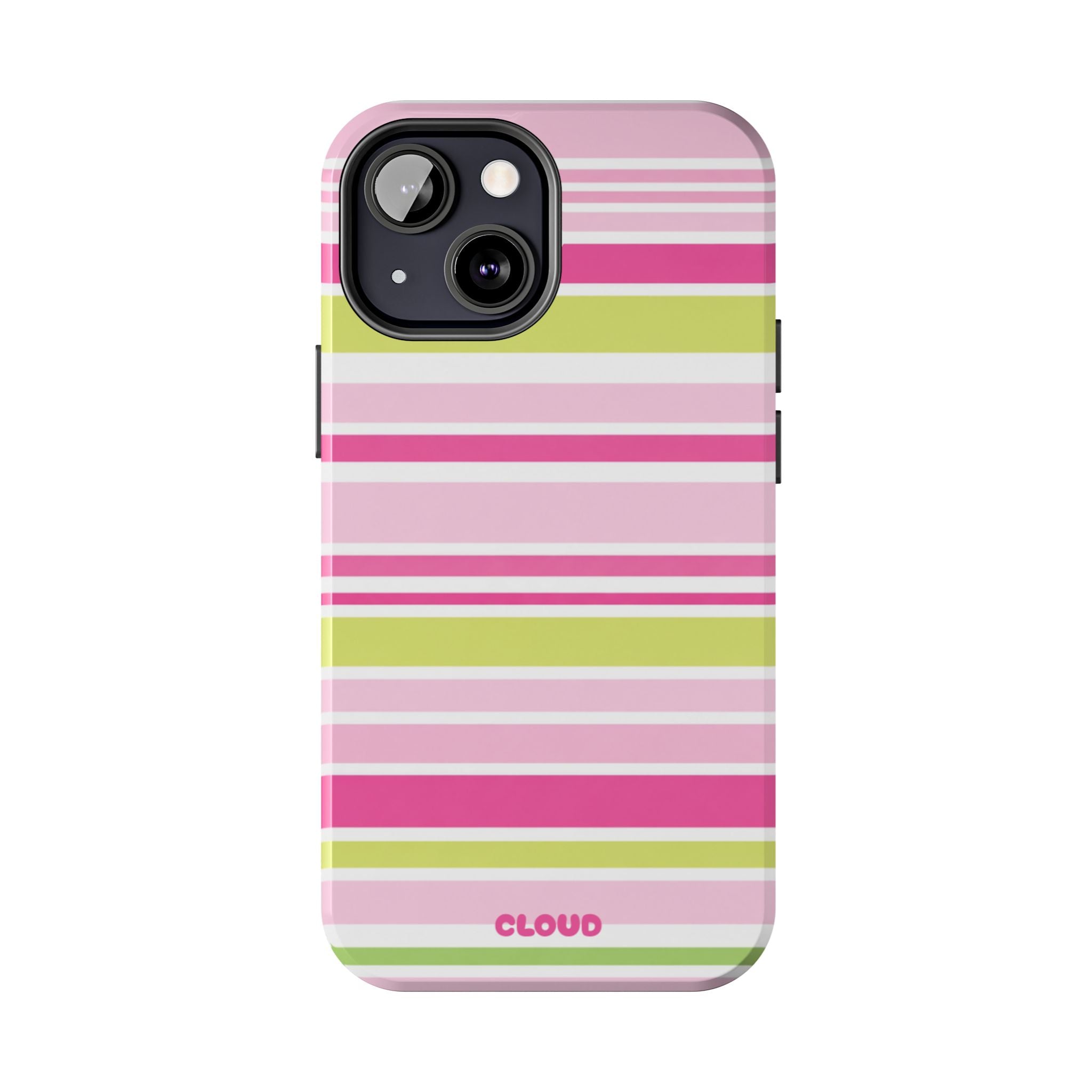 Pink & Lime Stripe