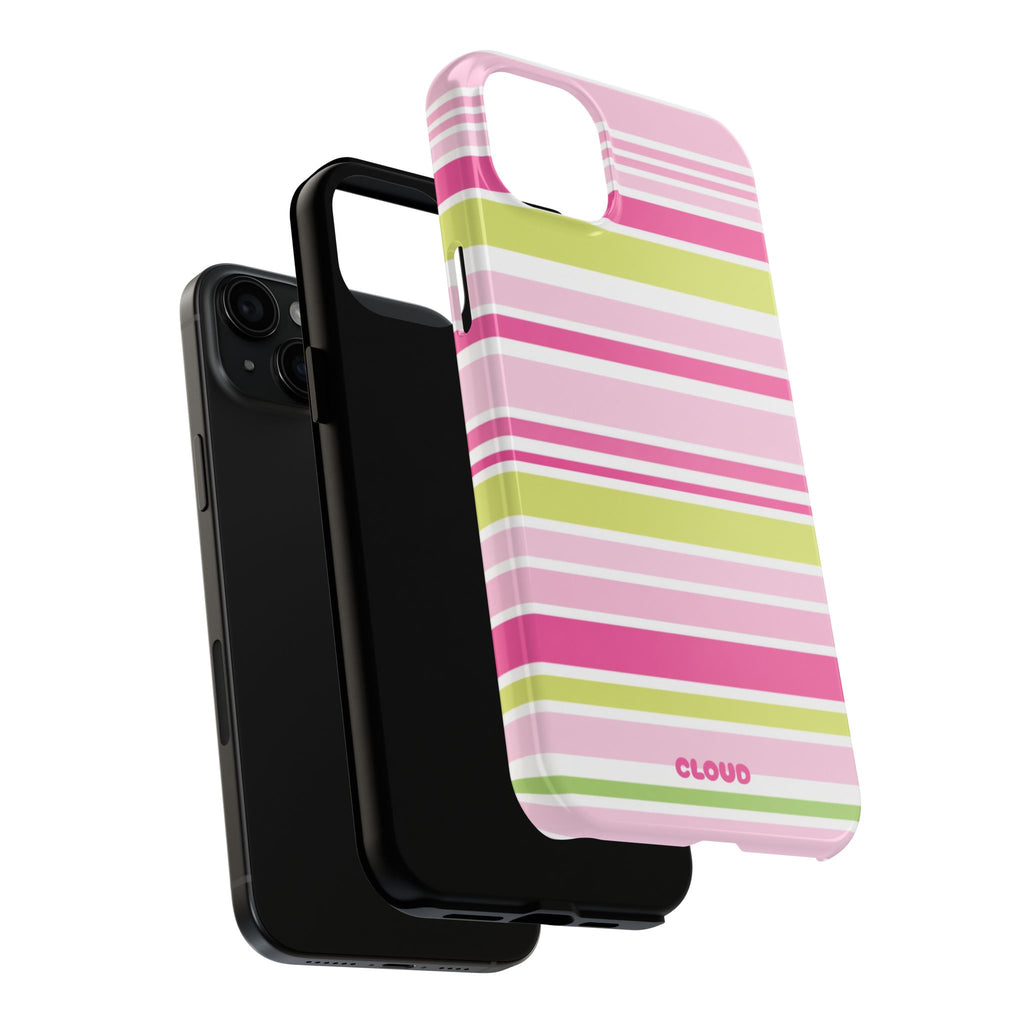 Pink & Lime Stripe