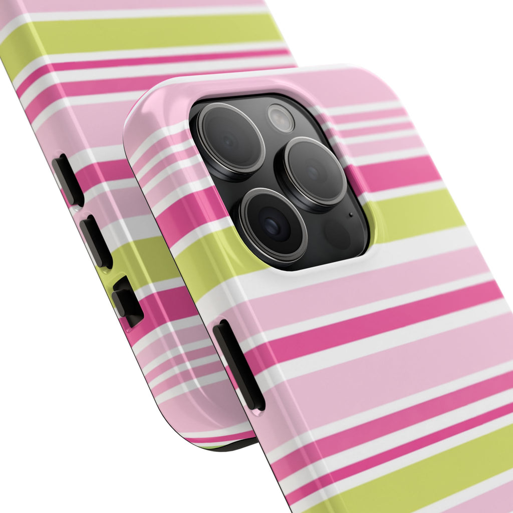 Pink & Lime Stripe