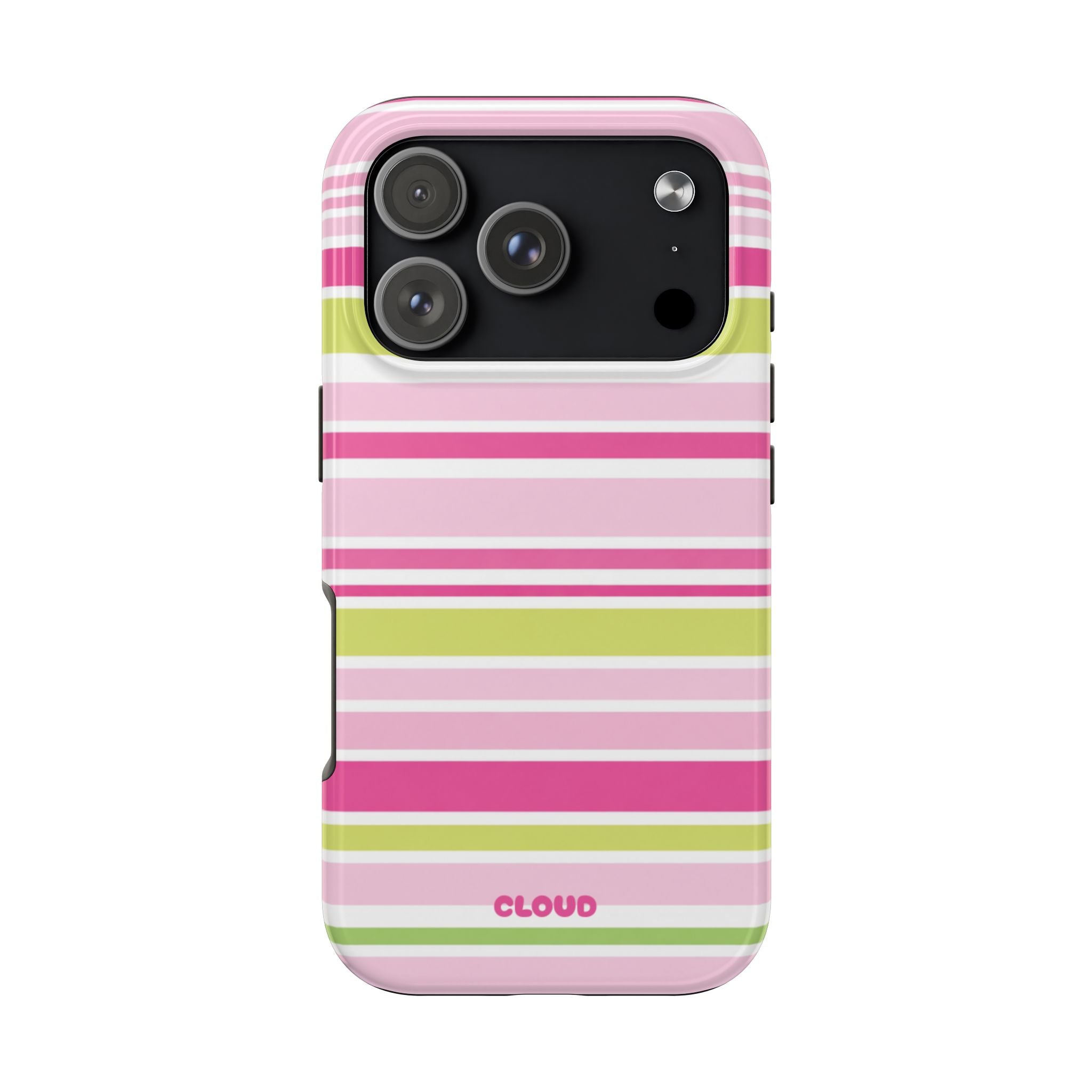 Pink & Lime Stripe