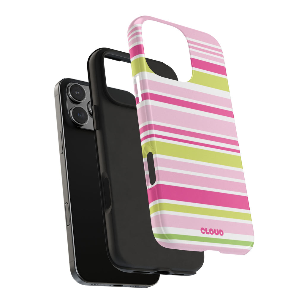 Pink & Lime Stripe