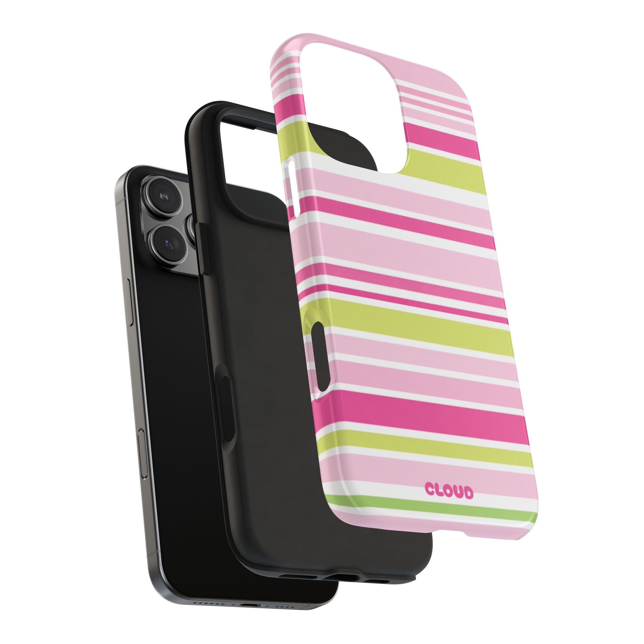 Pink & Lime Stripe