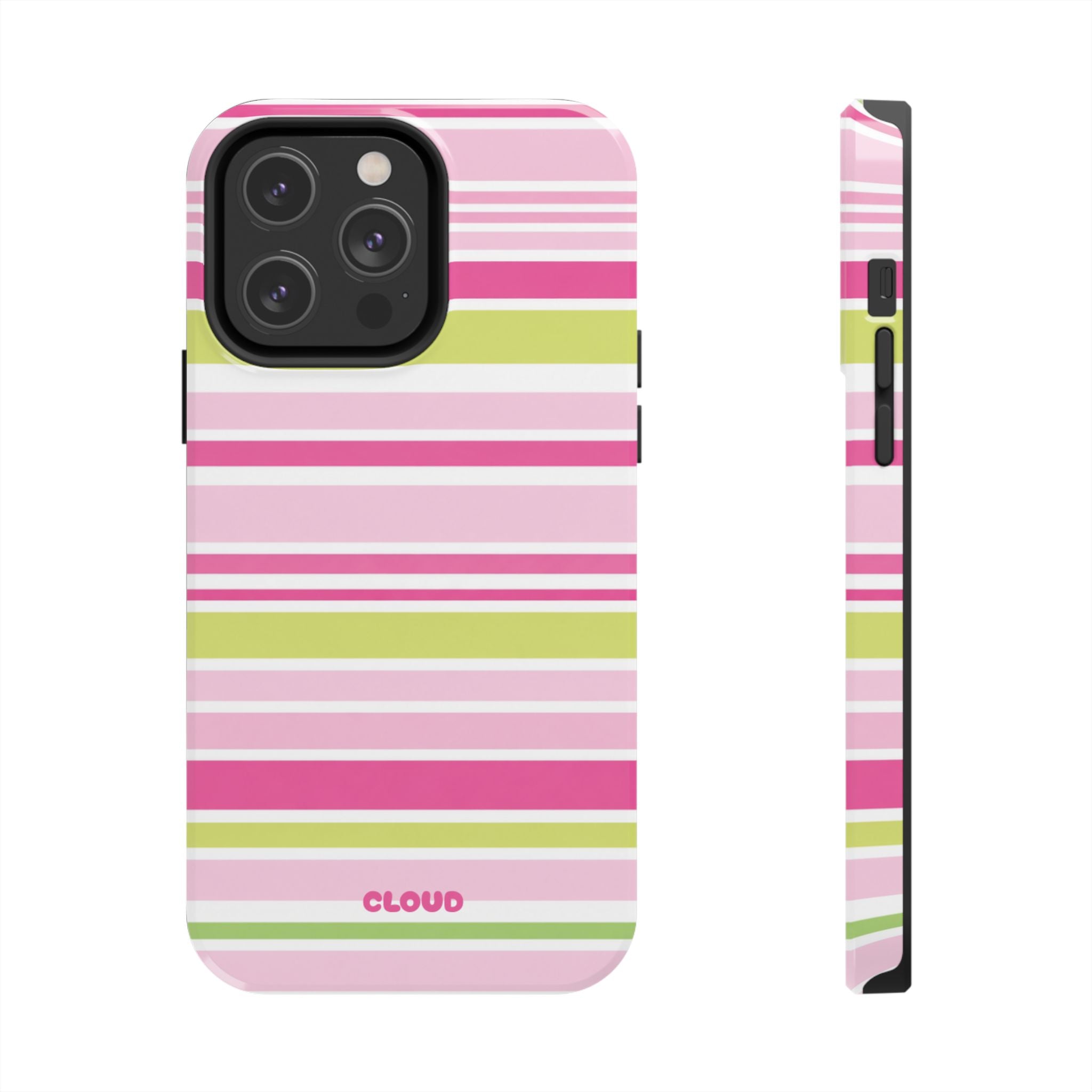Pink & Lime Stripe