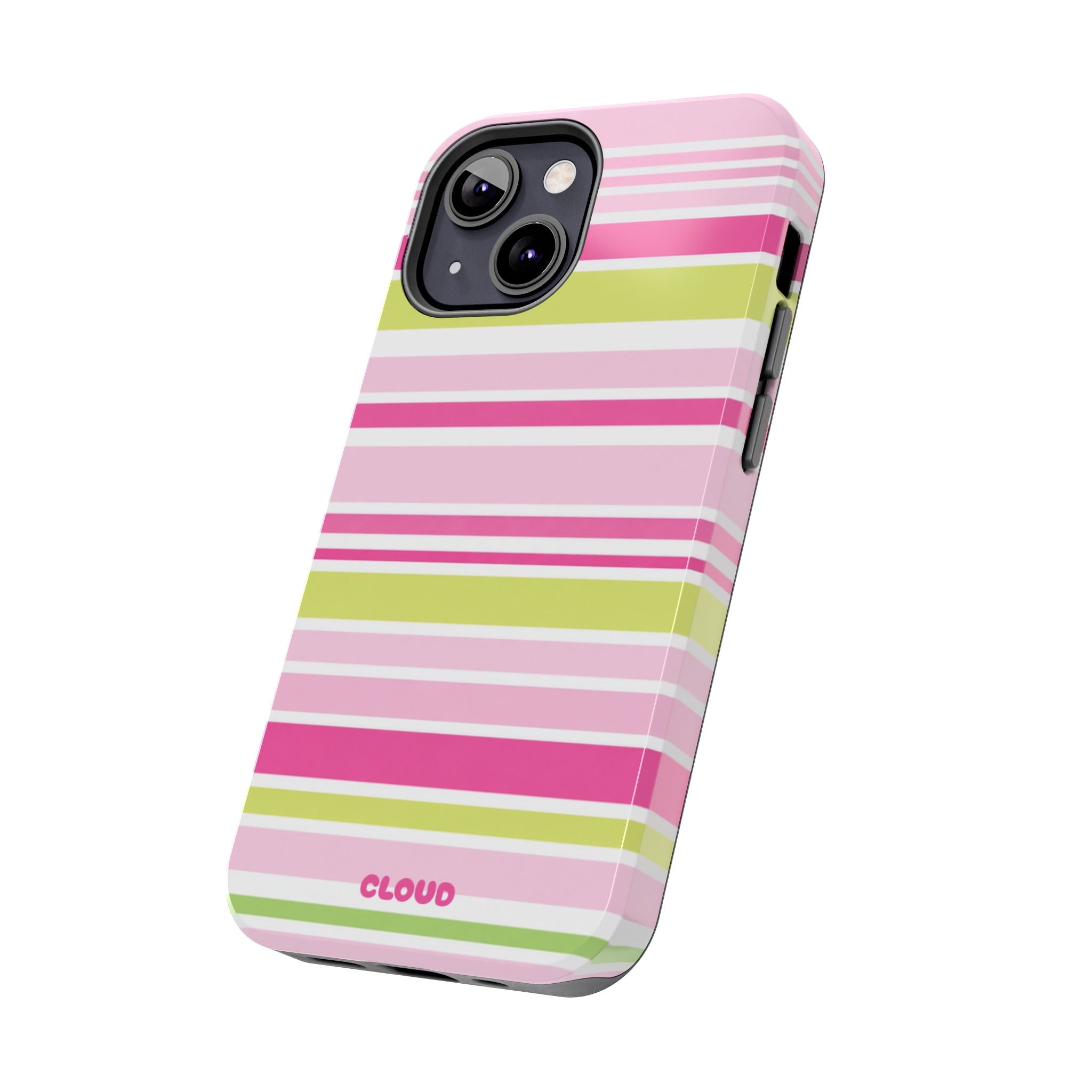 Pink & Lime Stripe
