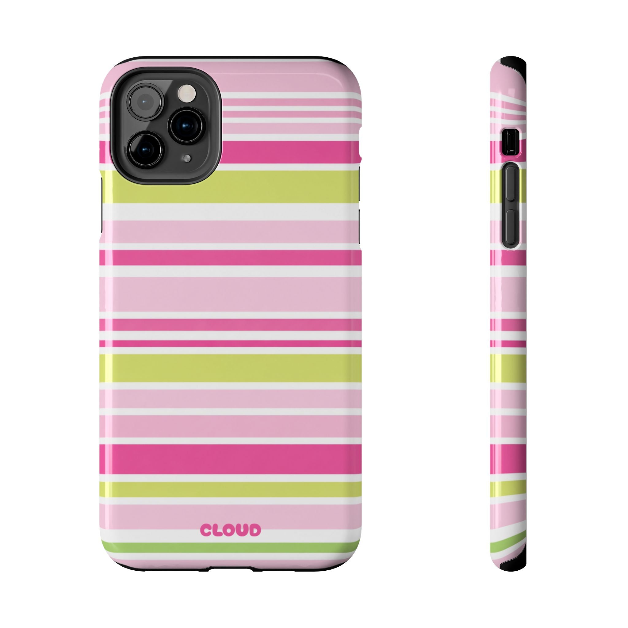 Pink & Lime Stripe