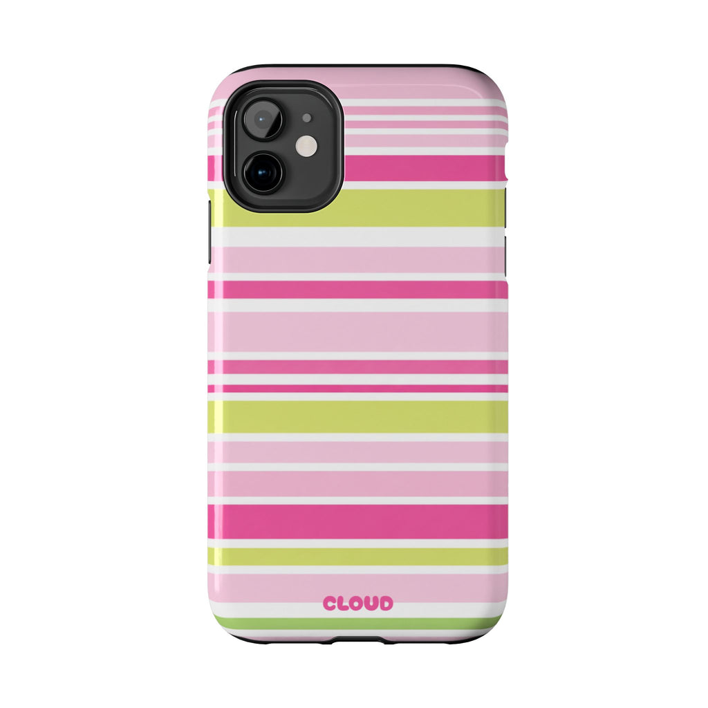 Pink & Lime Stripe