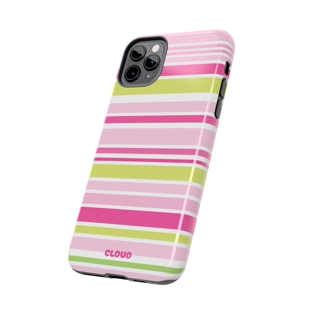 Pink & Lime Stripe