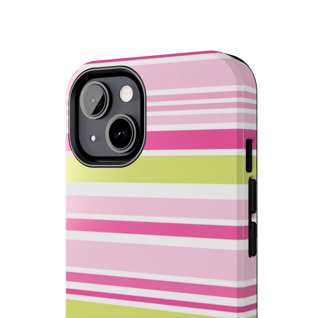 Pink & Lime Stripe