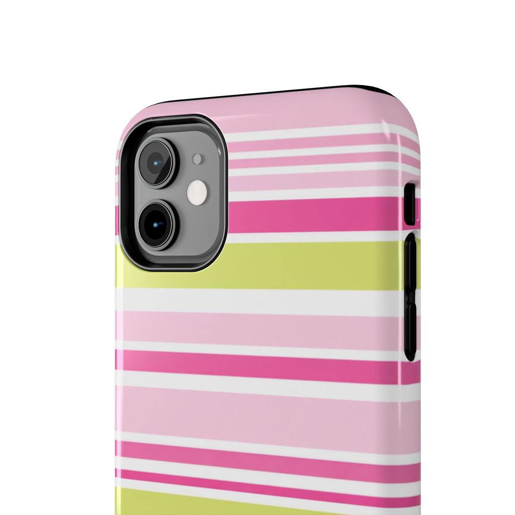 Pink & Lime Stripe