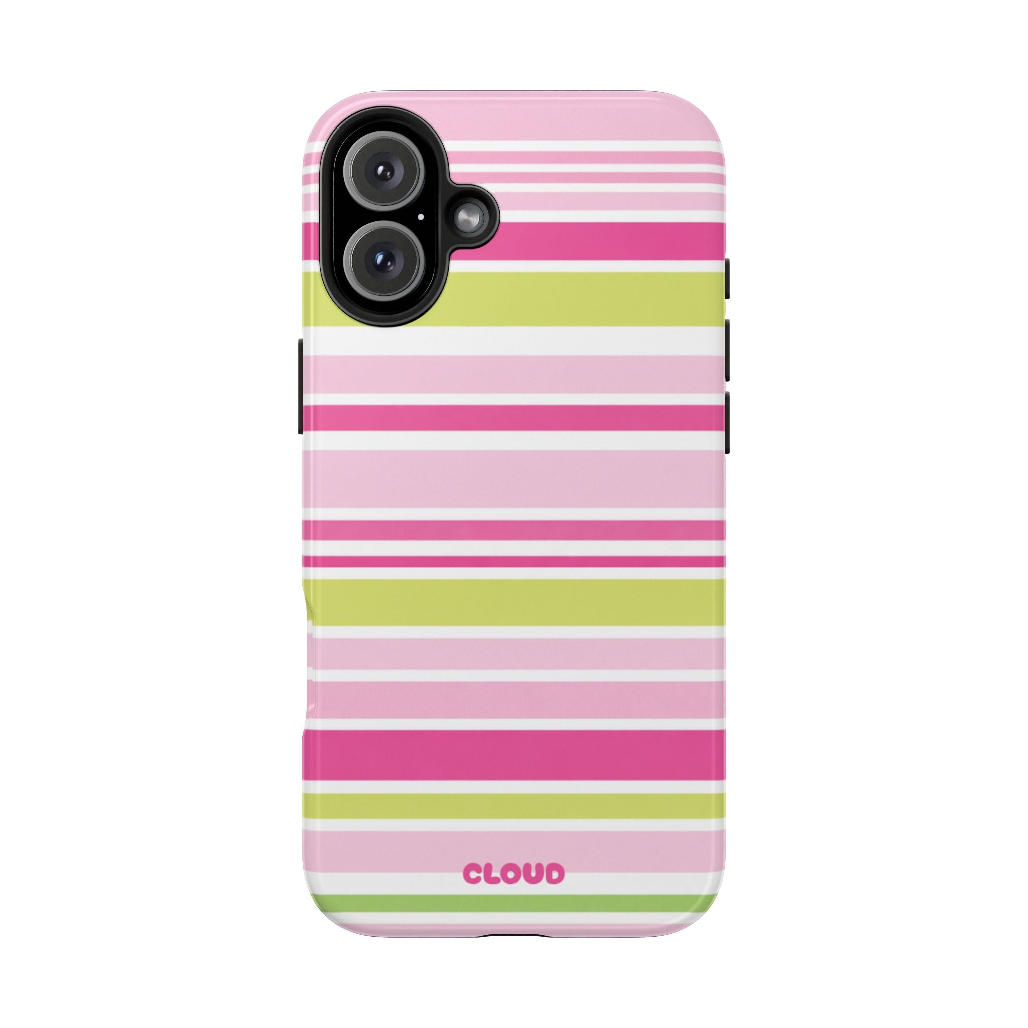 Pink & Lime Stripe