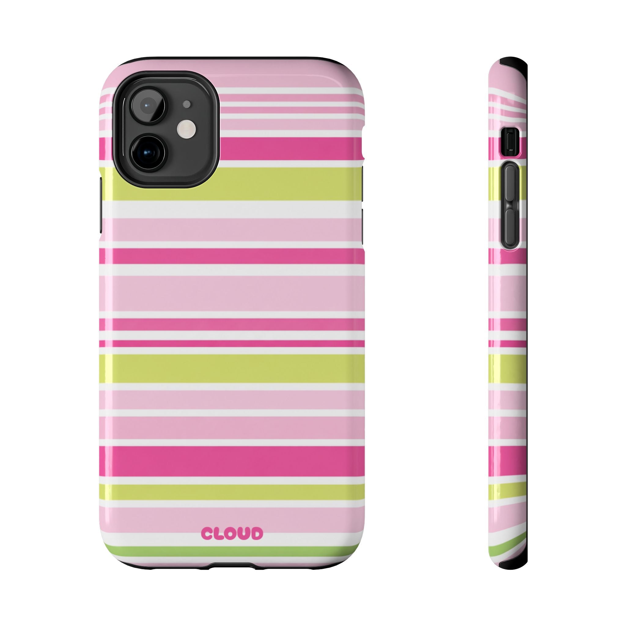 Pink & Lime Stripe