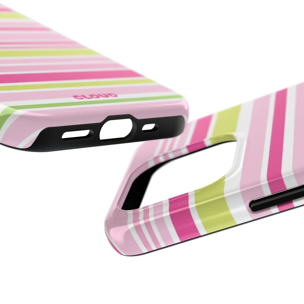 Pink & Lime Stripe
