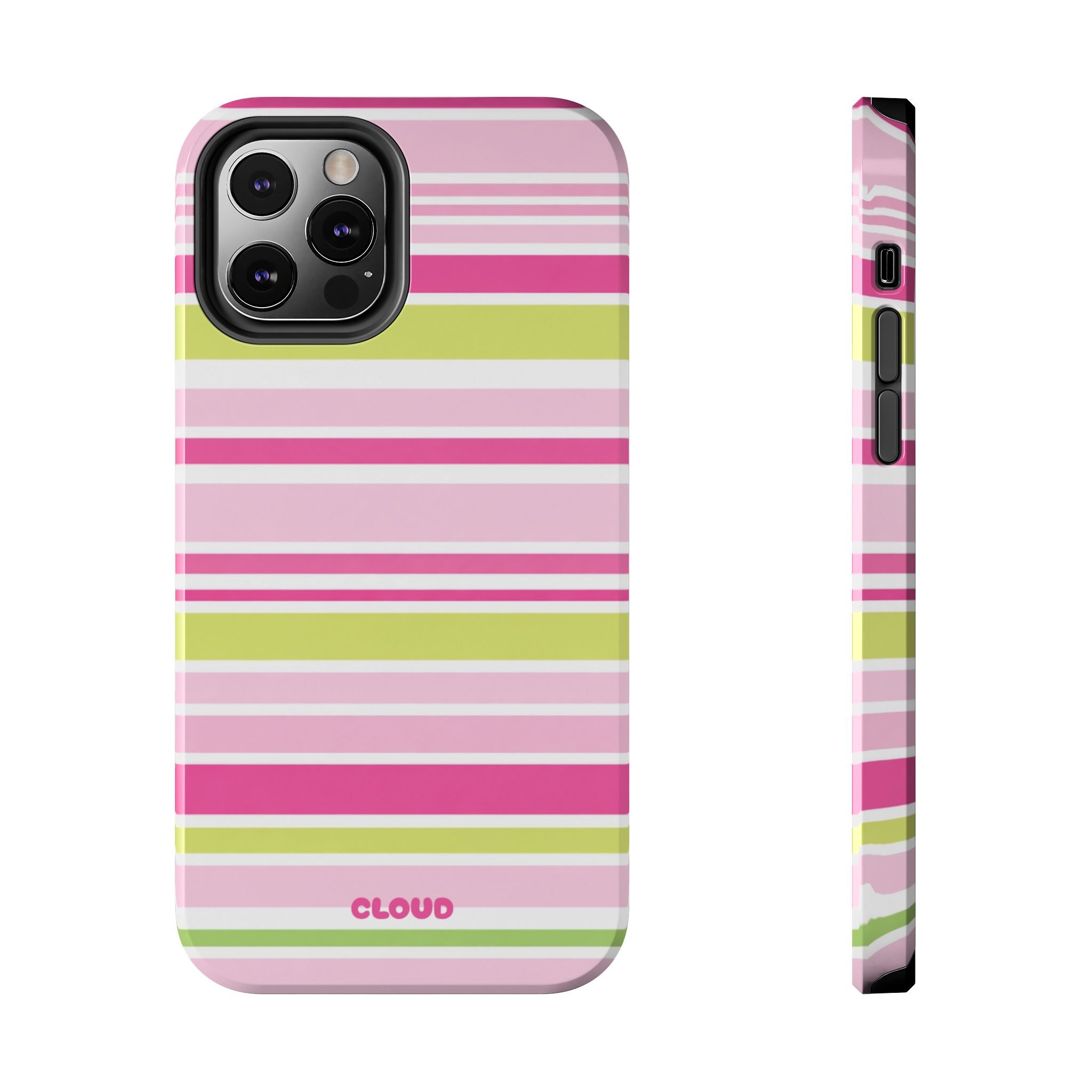Pink & Lime Stripe