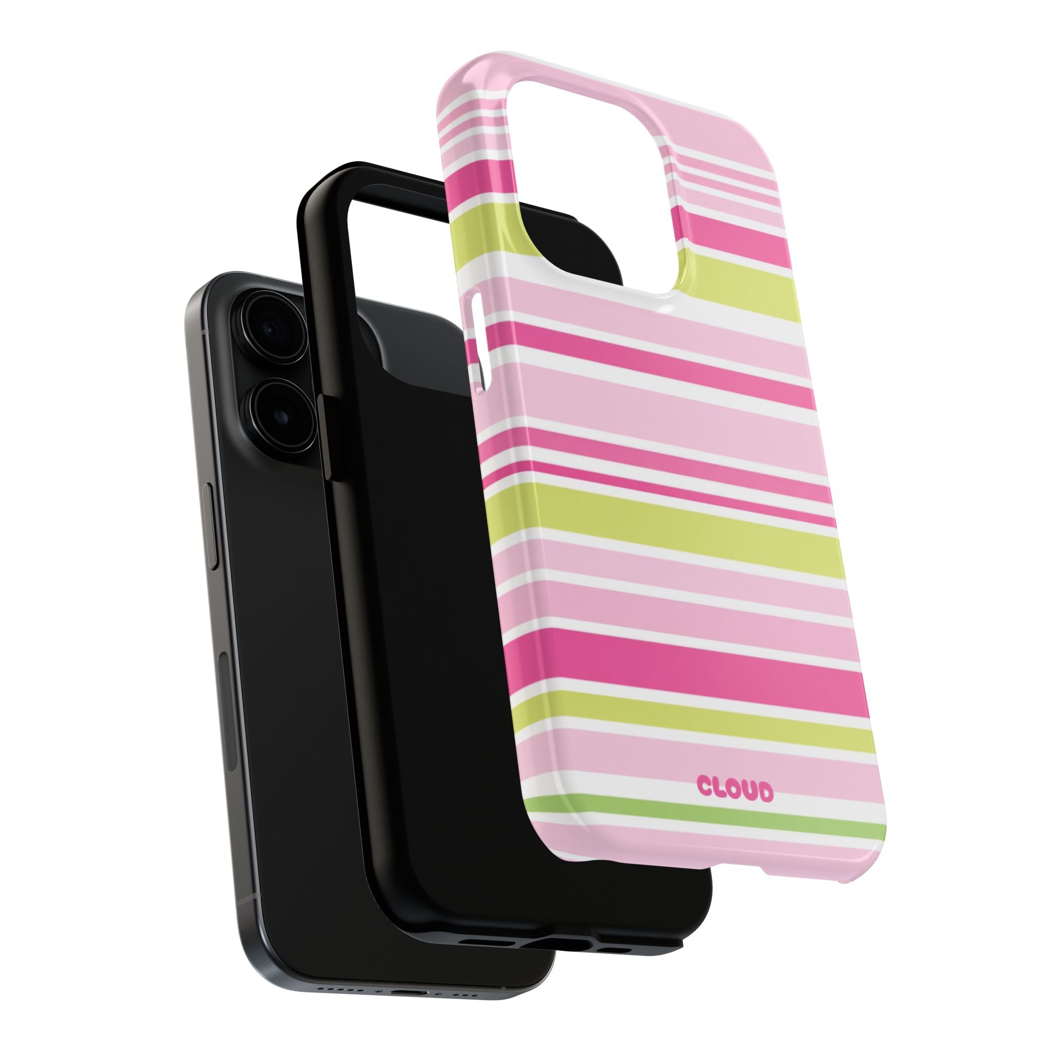 Pink & Lime Stripe