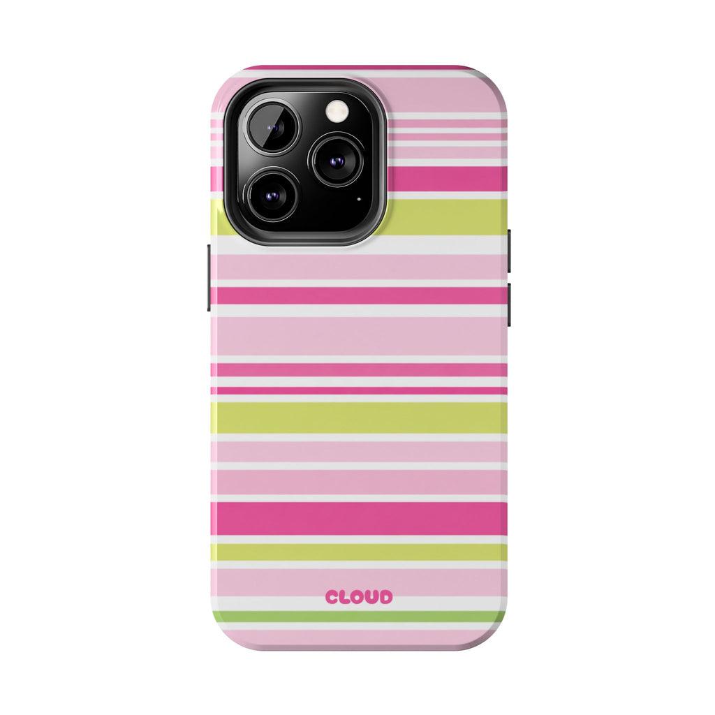 Pink & Lime Stripe