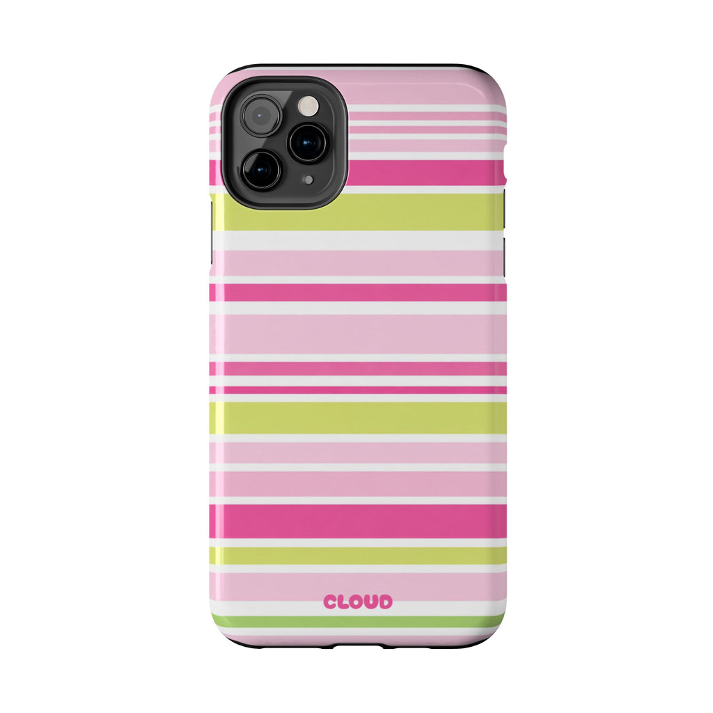 Pink & Lime Stripe