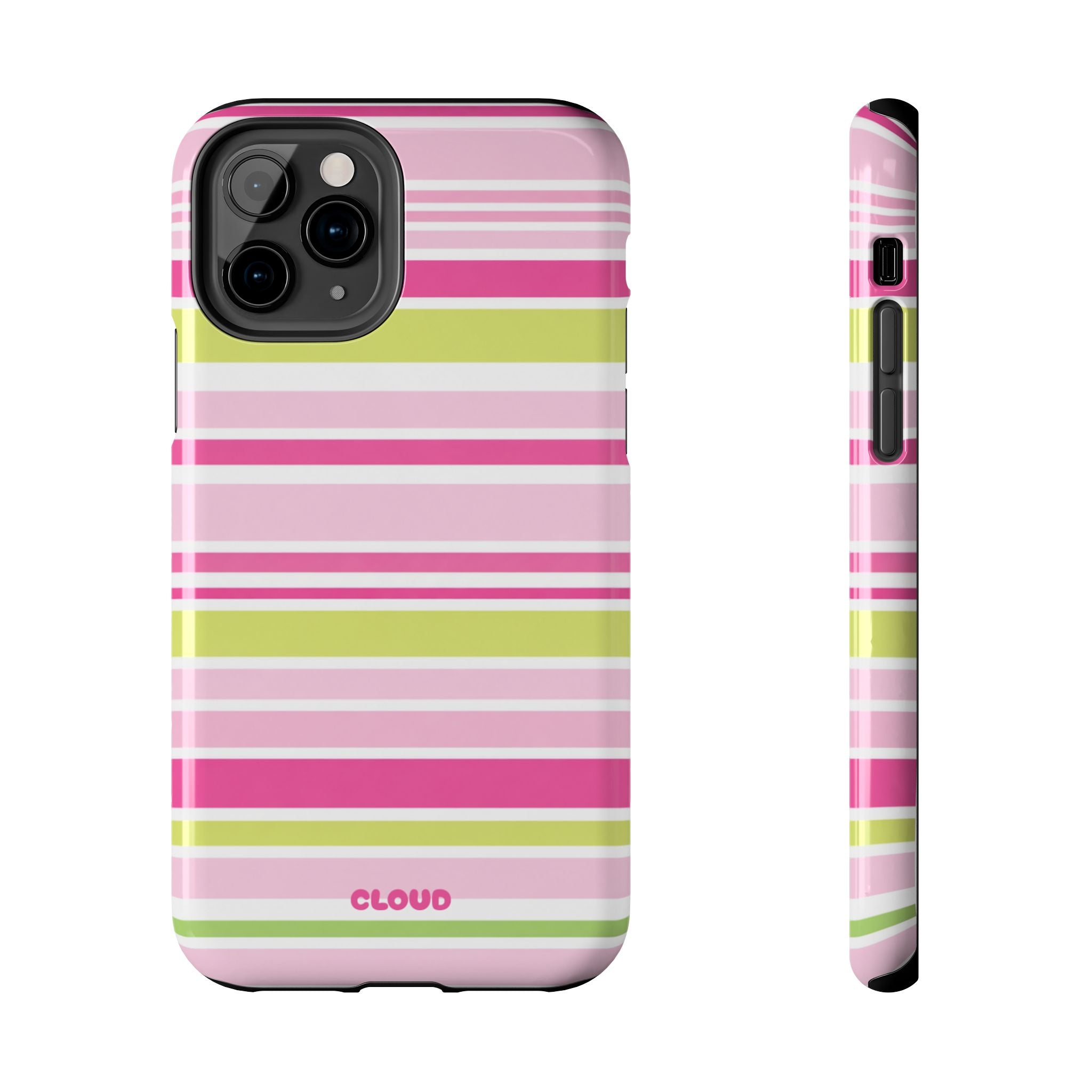 Pink & Lime Stripe