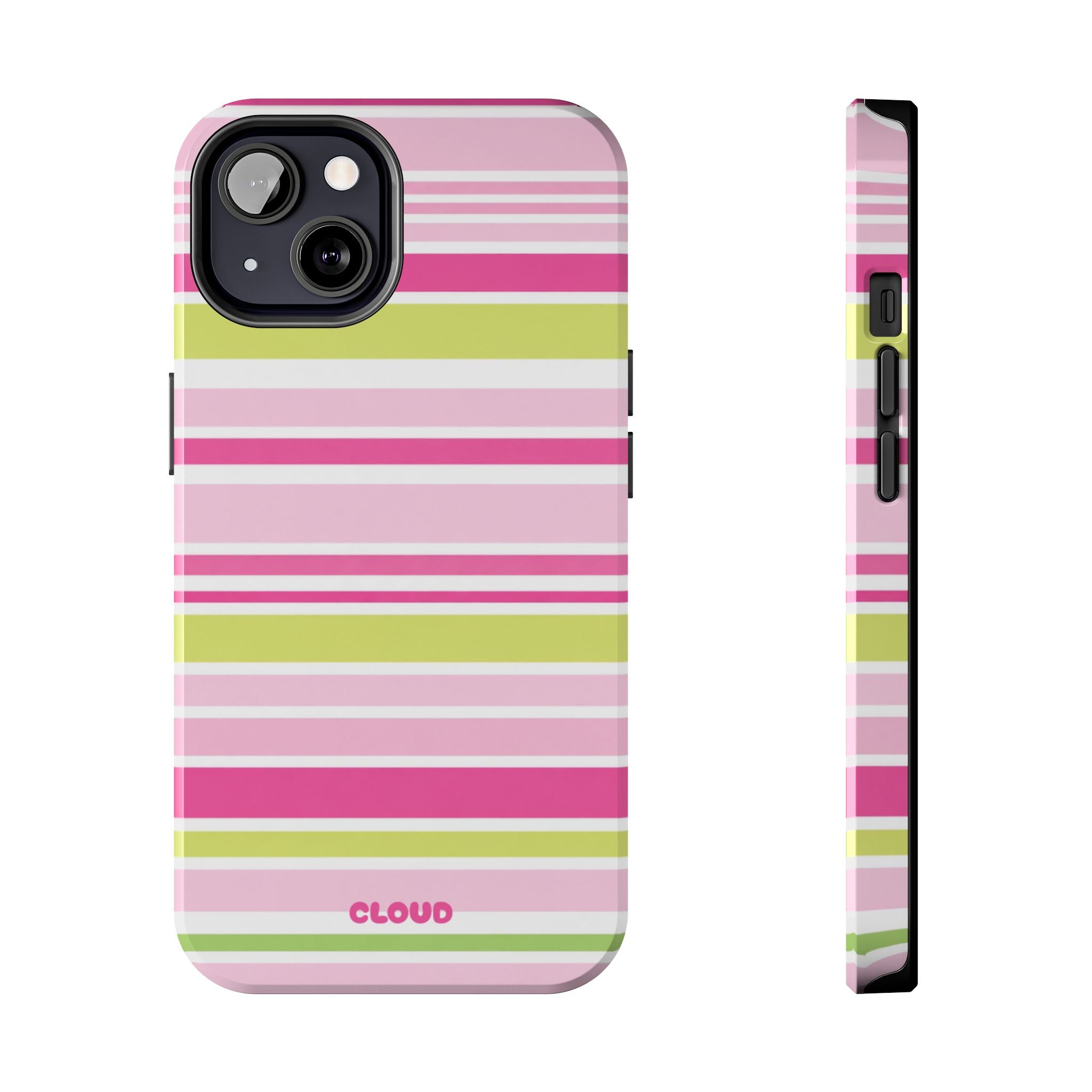 Pink & Lime Stripe