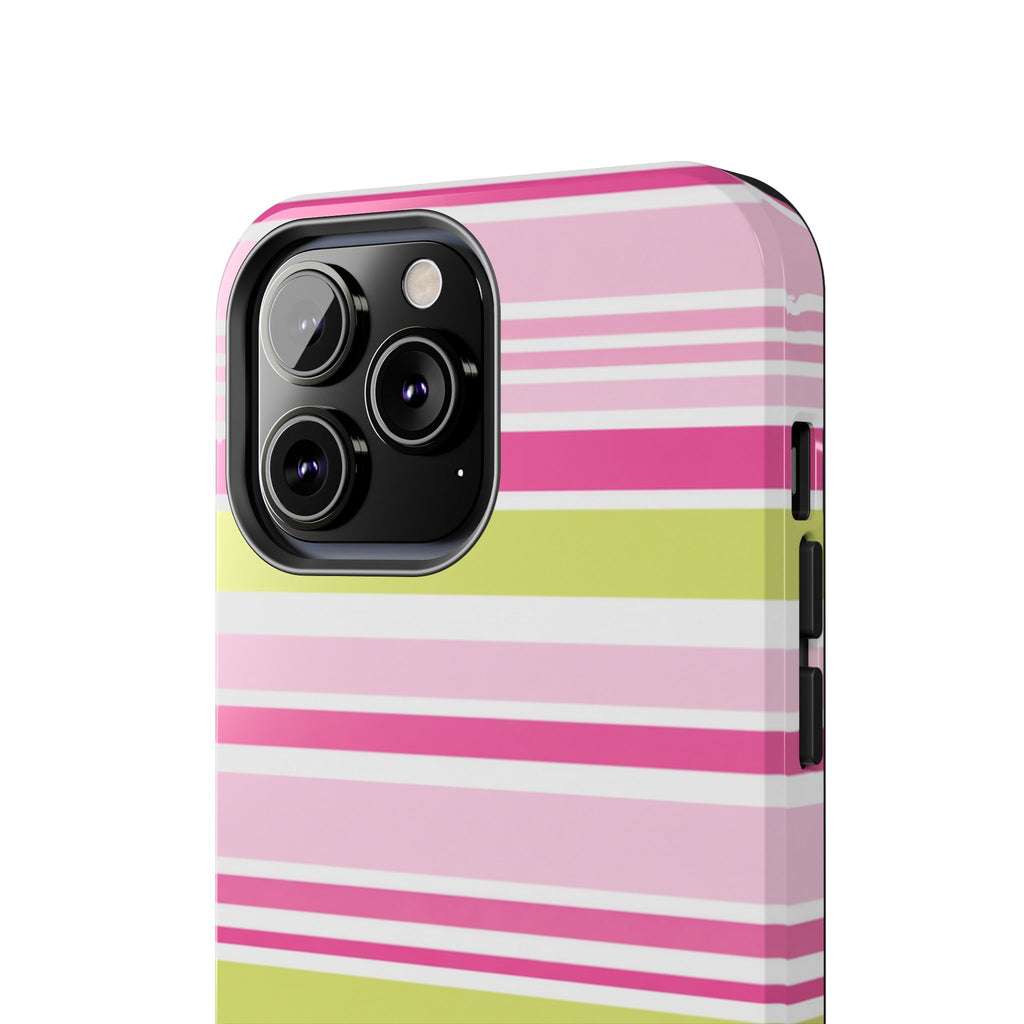 Pink & Lime Stripe