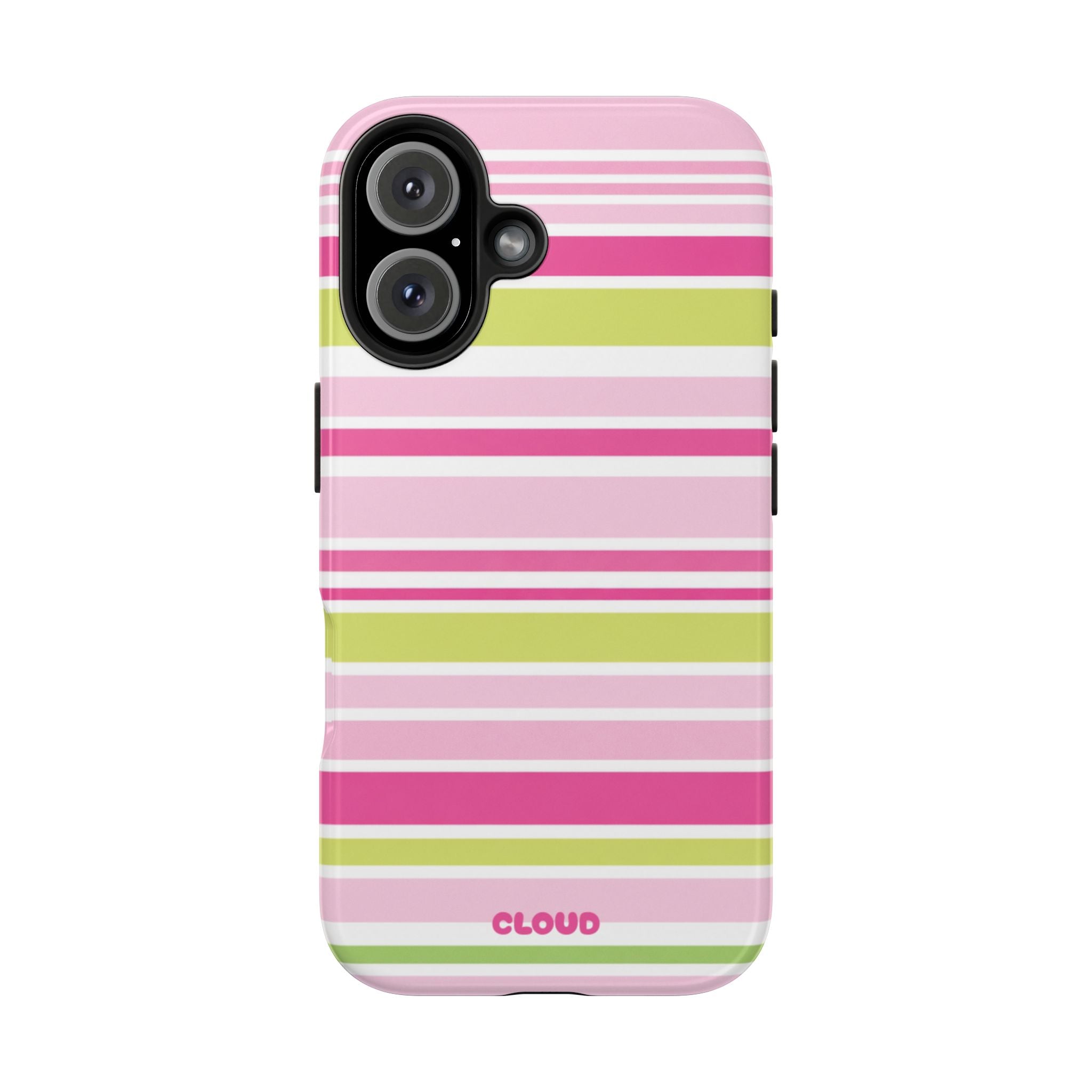 Pink & Lime Stripe