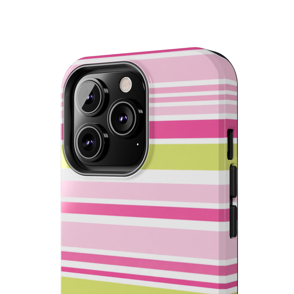 Pink & Lime Stripe