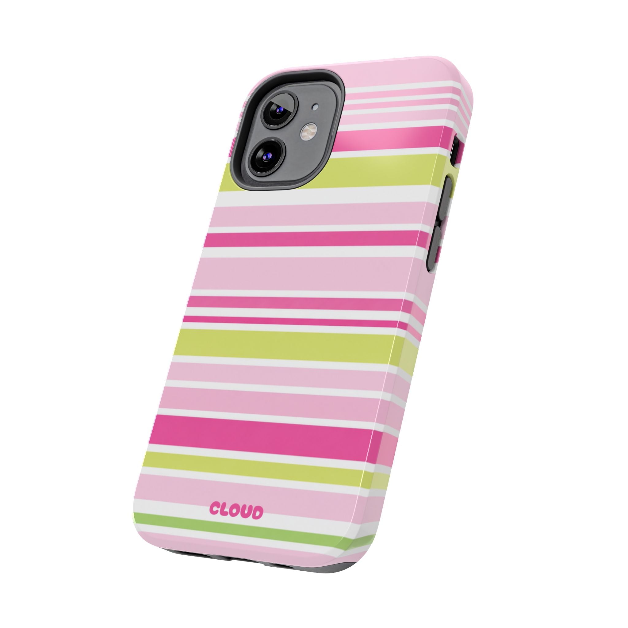 Pink & Lime Stripe