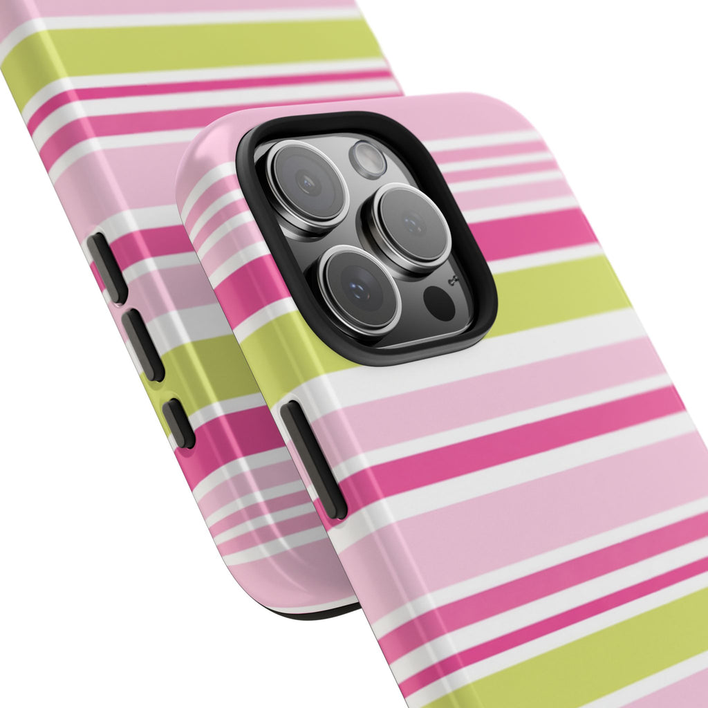 Pink & Lime Stripe