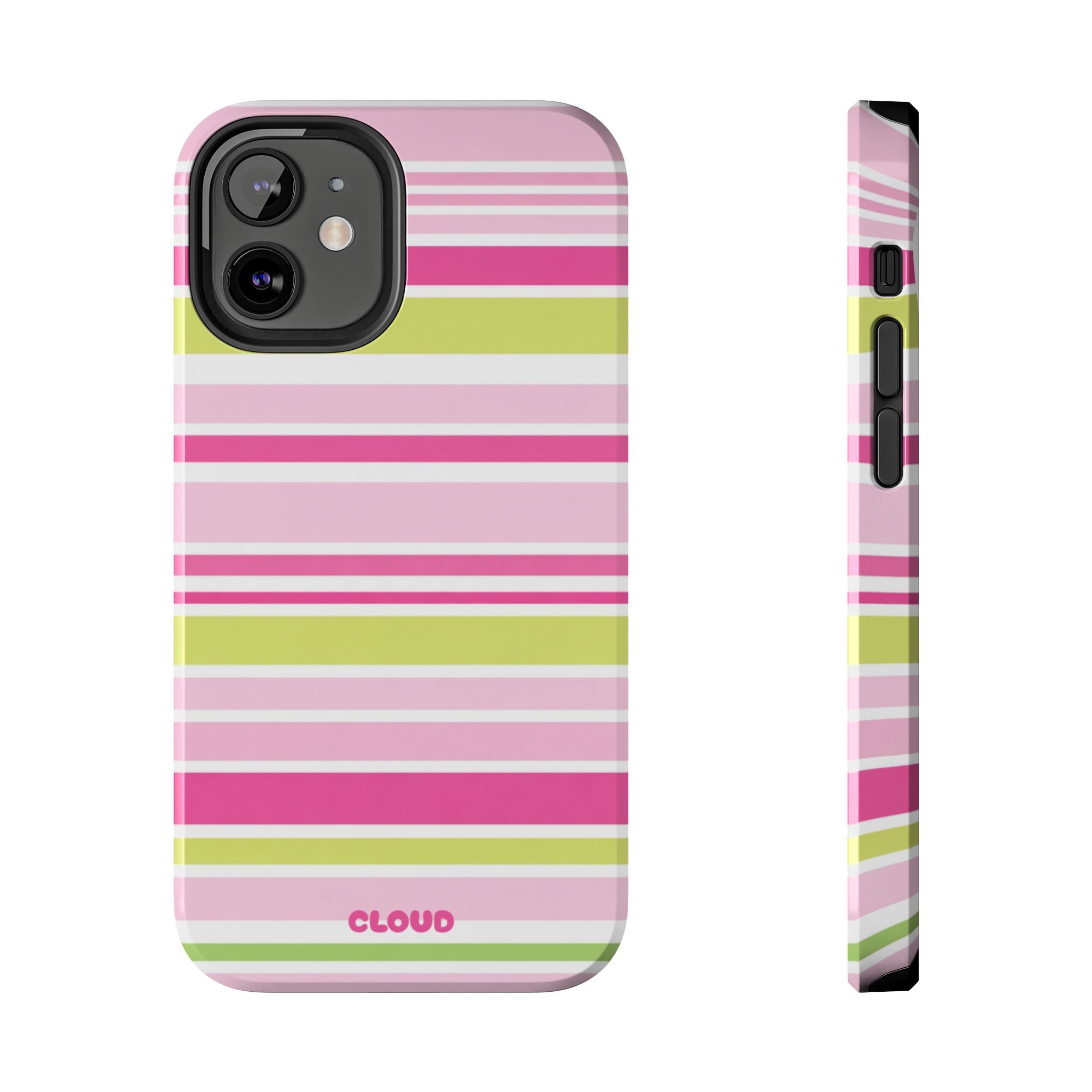 Pink & Lime Stripe