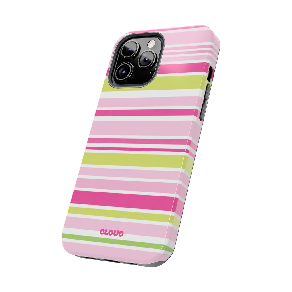 Pink & Lime Stripe
