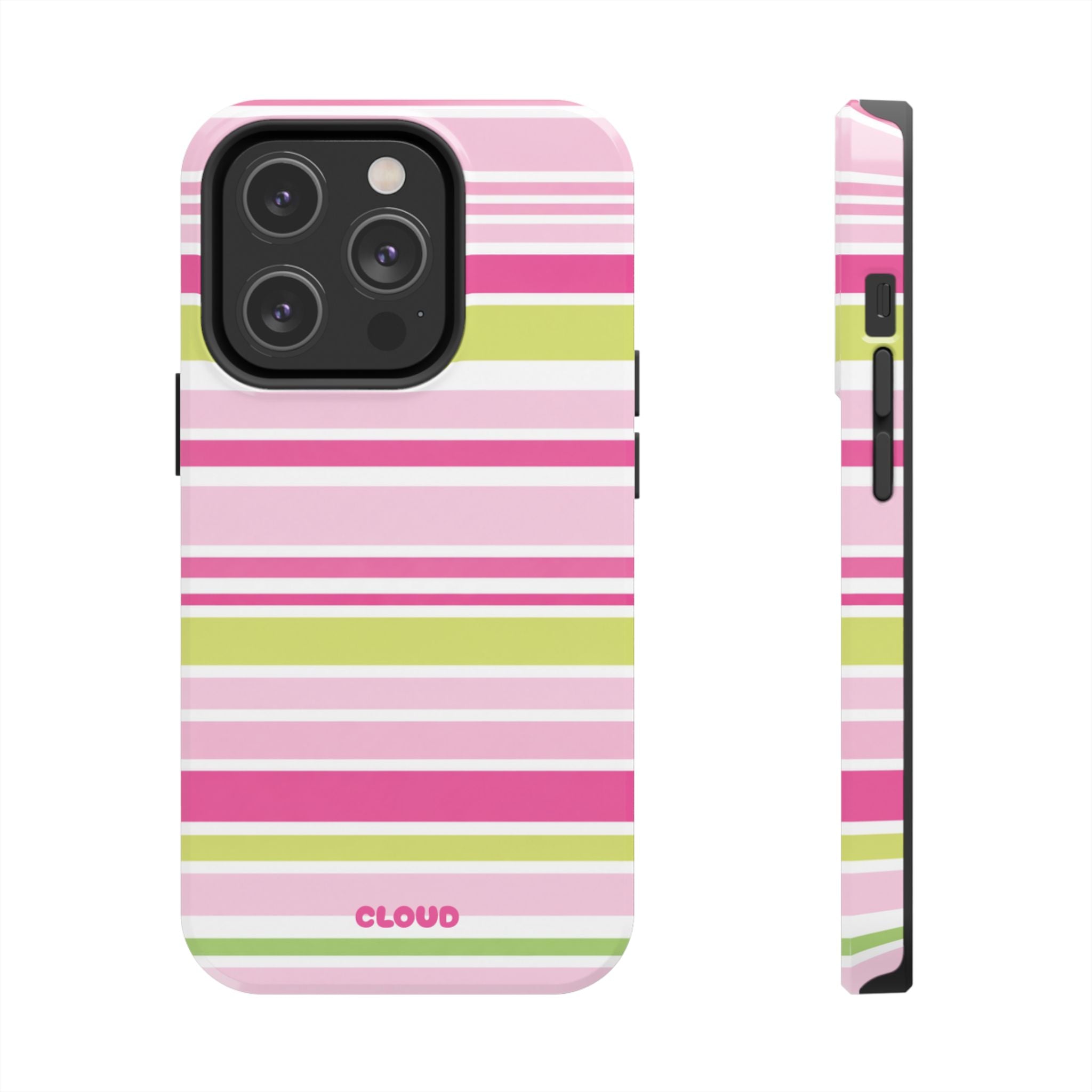 Pink & Lime Stripe