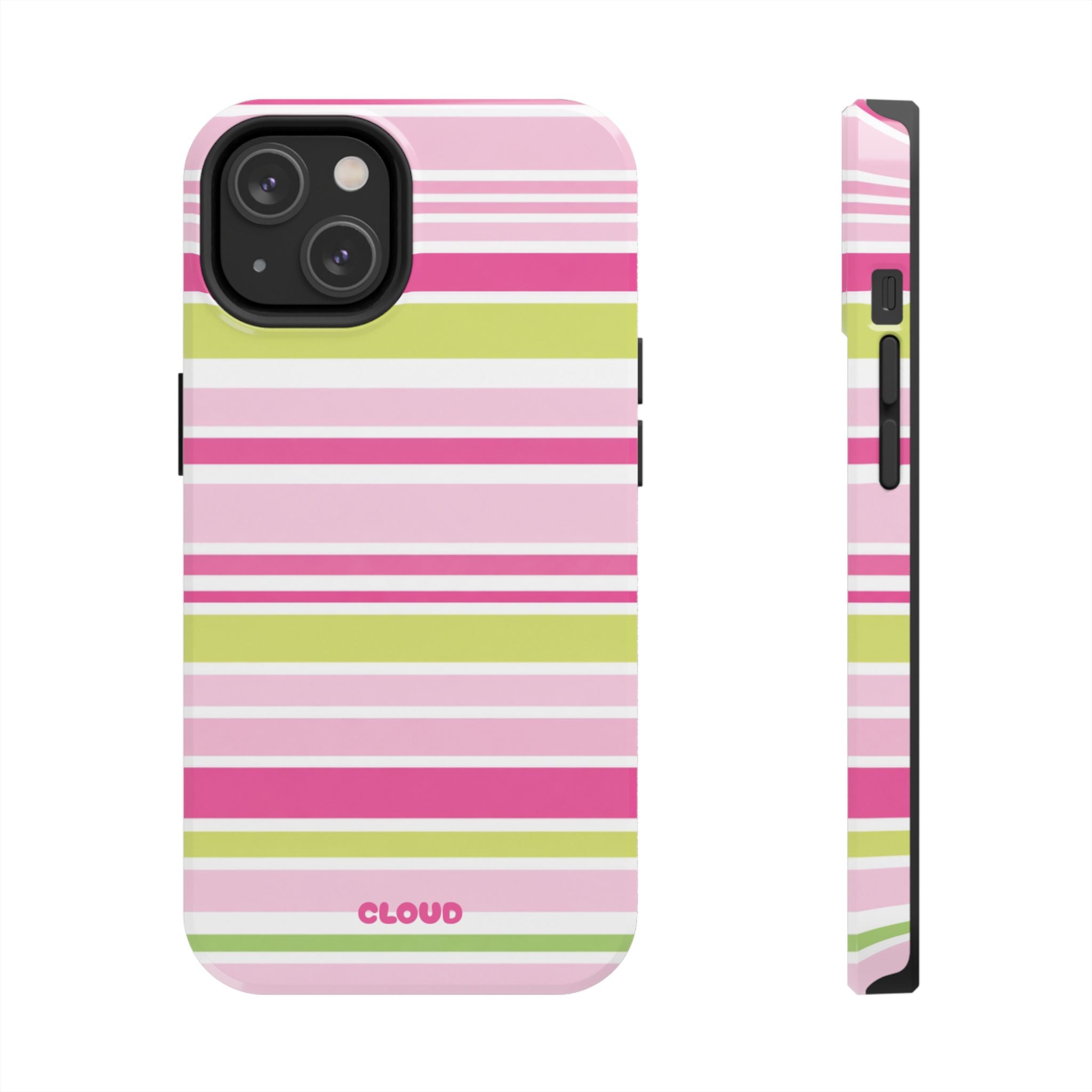 Pink & Lime Stripe