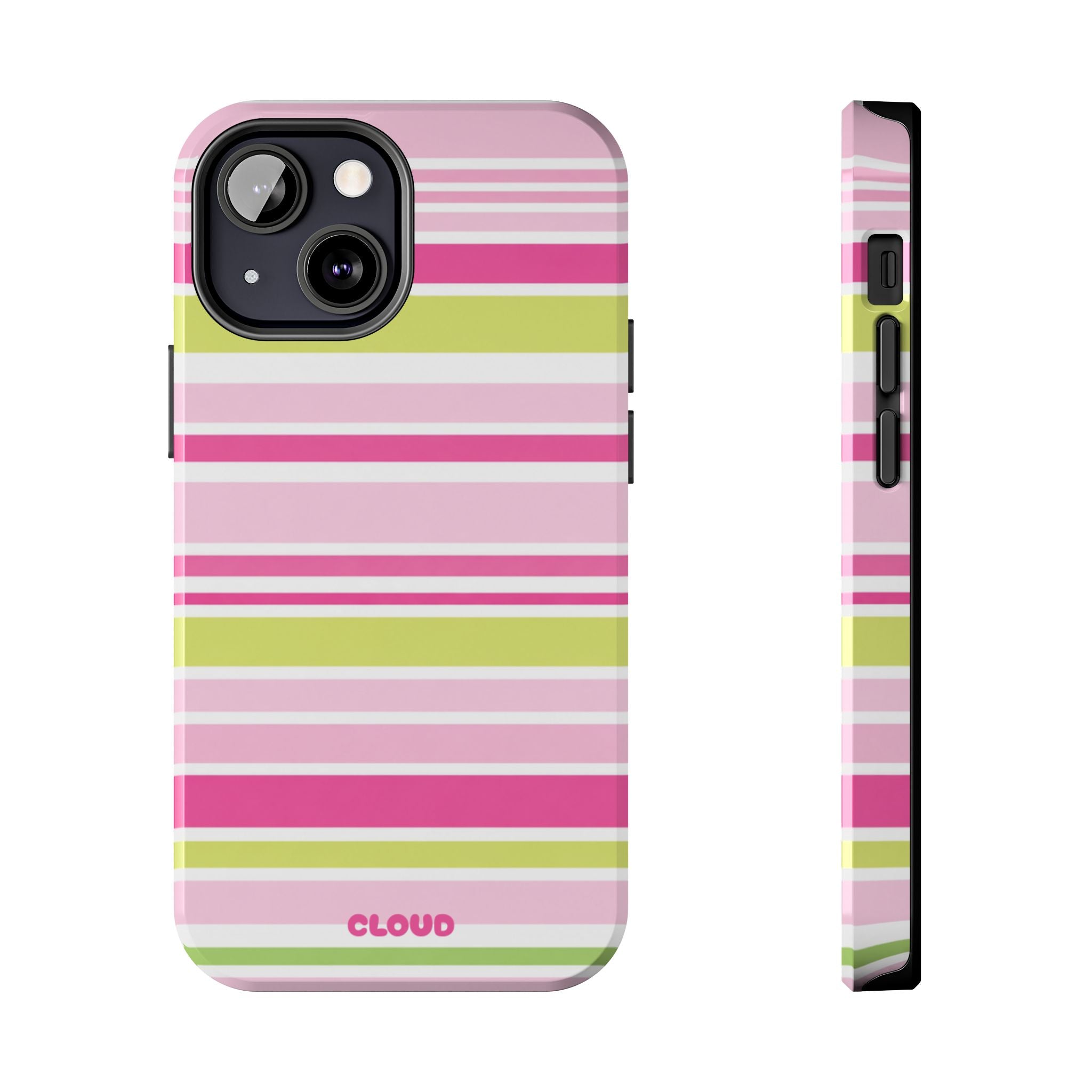 Pink & Lime Stripe