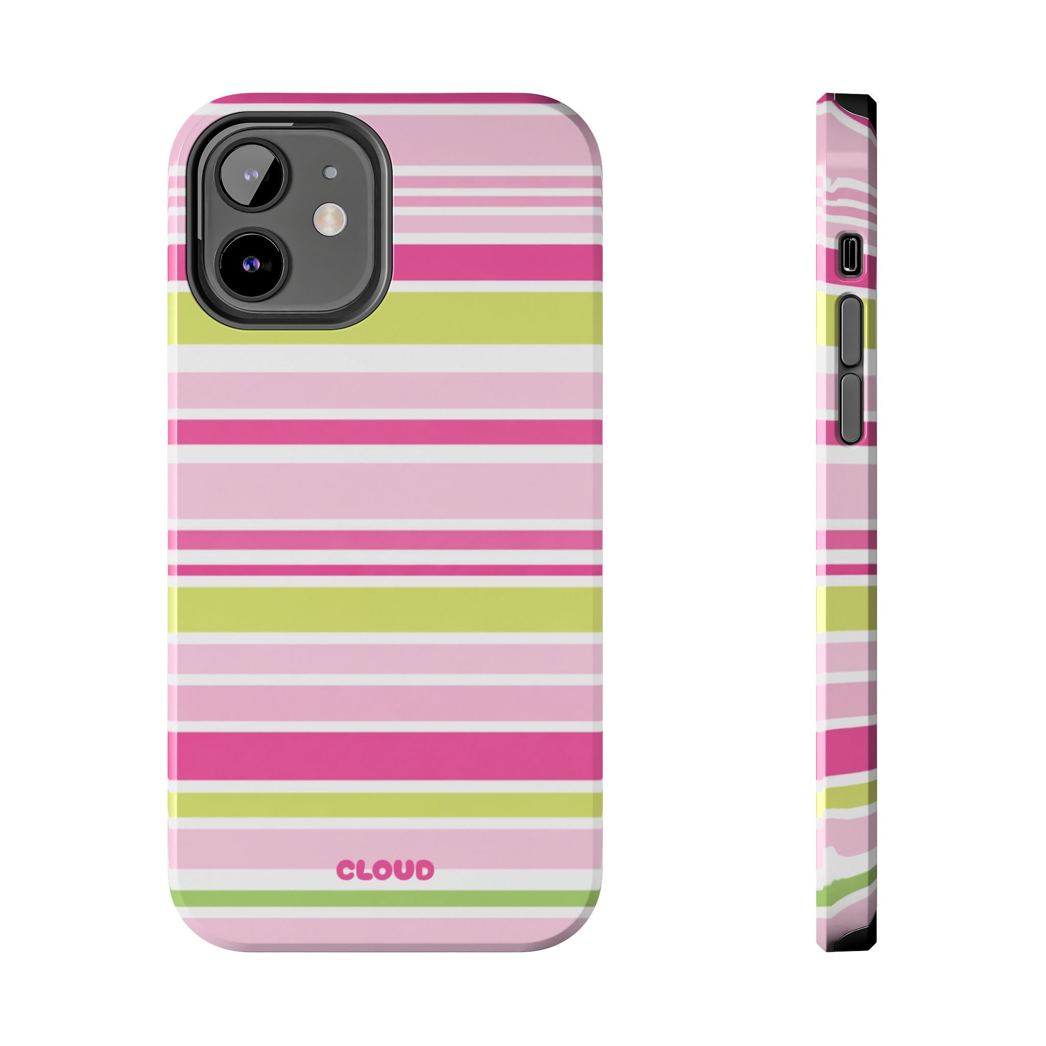 Pink & Lime Stripe