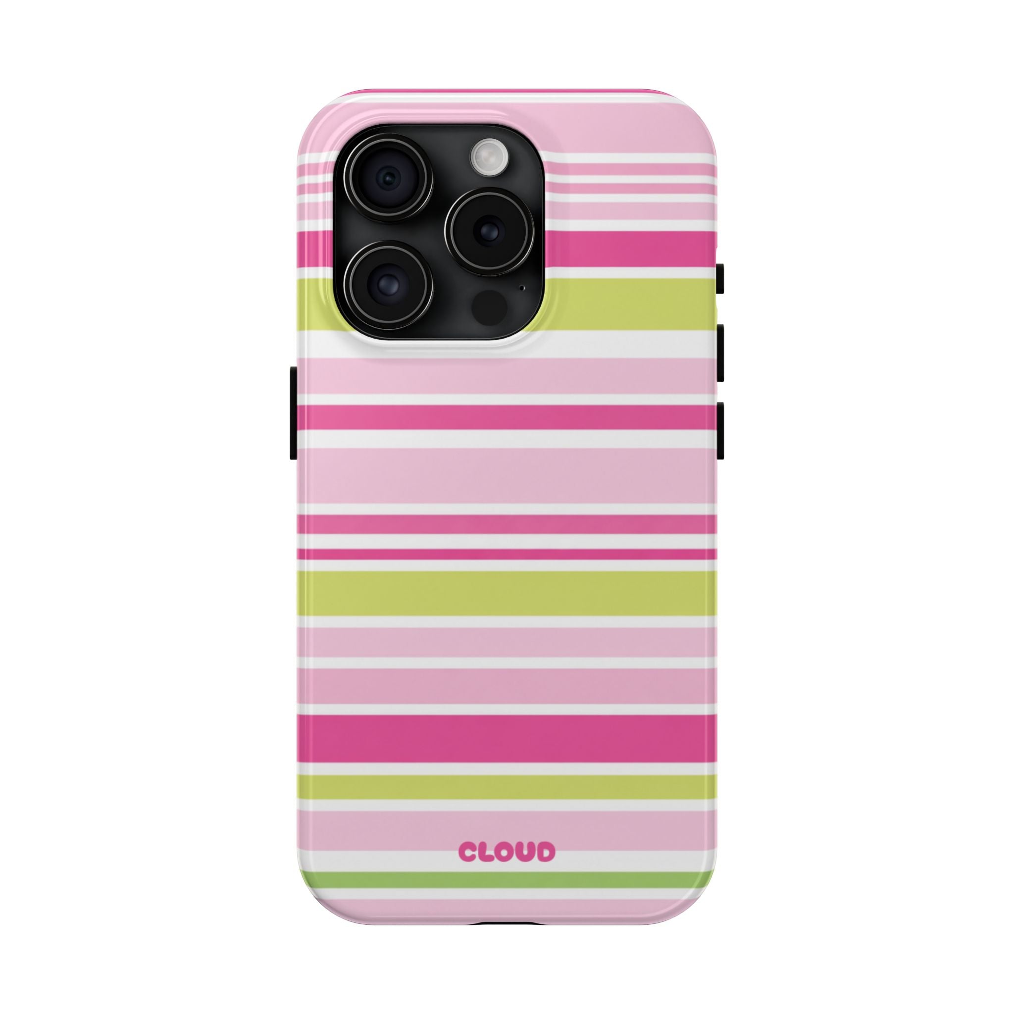 Pink & Lime Stripe