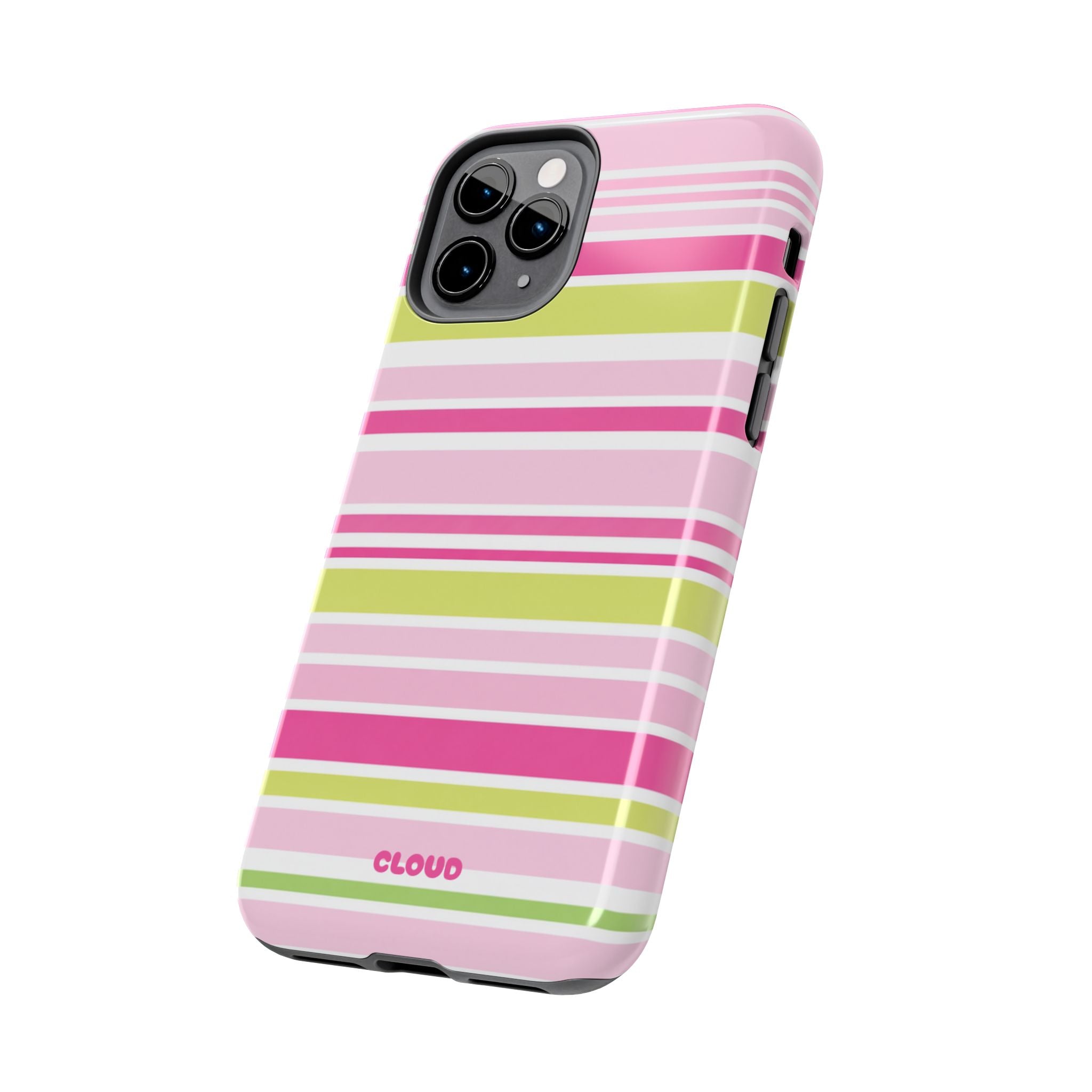 Pink & Lime Stripe