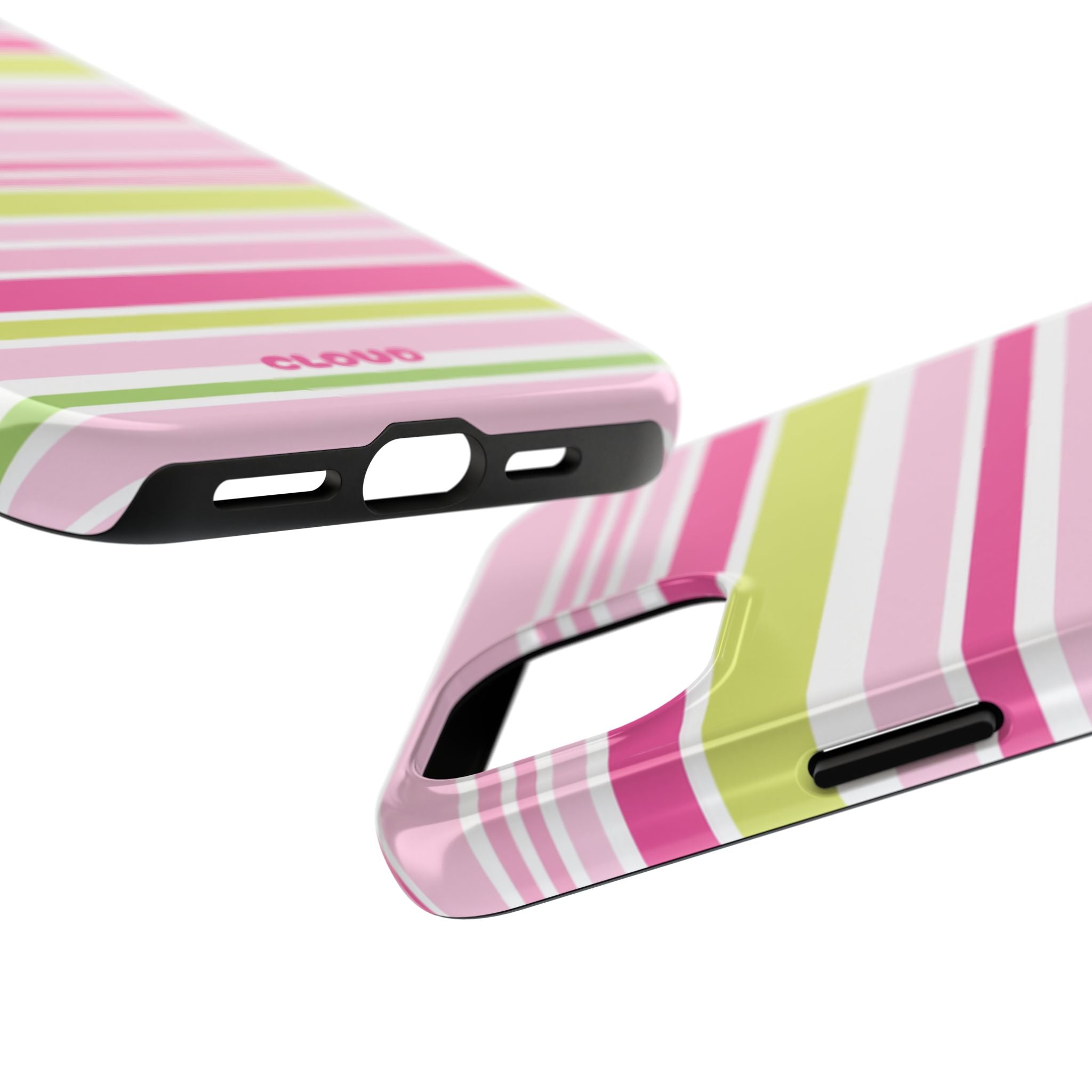 Pink & Lime Stripe