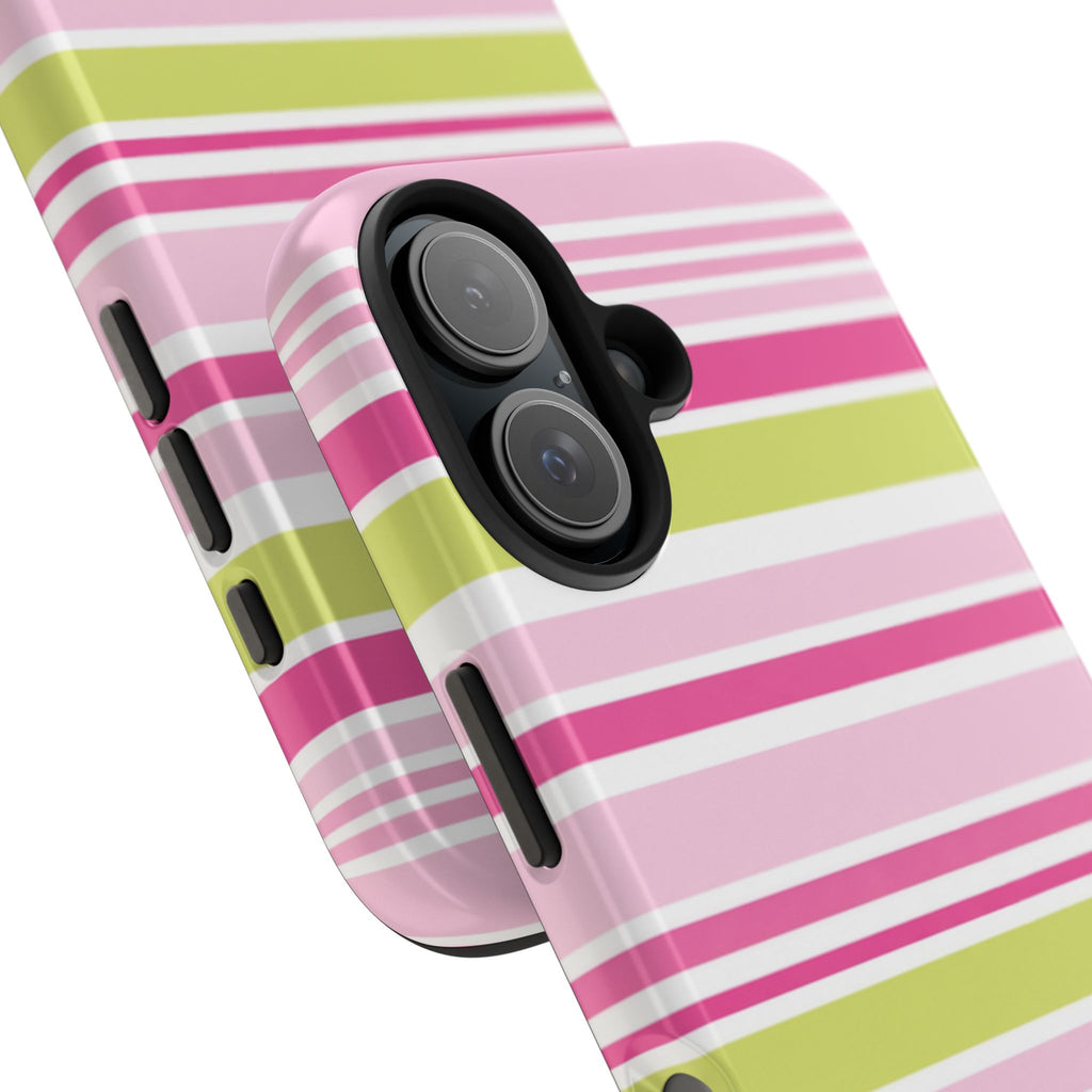 Pink & Lime Stripe